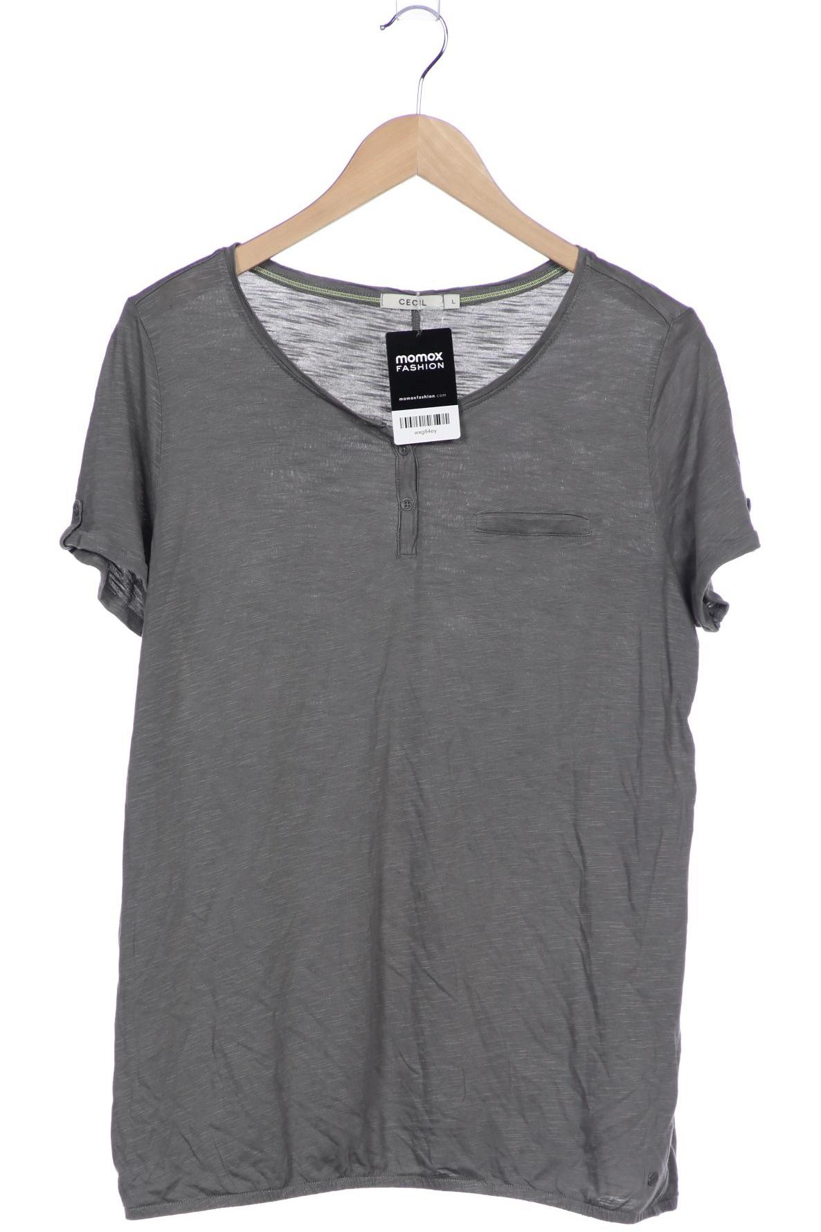 

Cecil Damen T-Shirt, grau, Gr. 42
