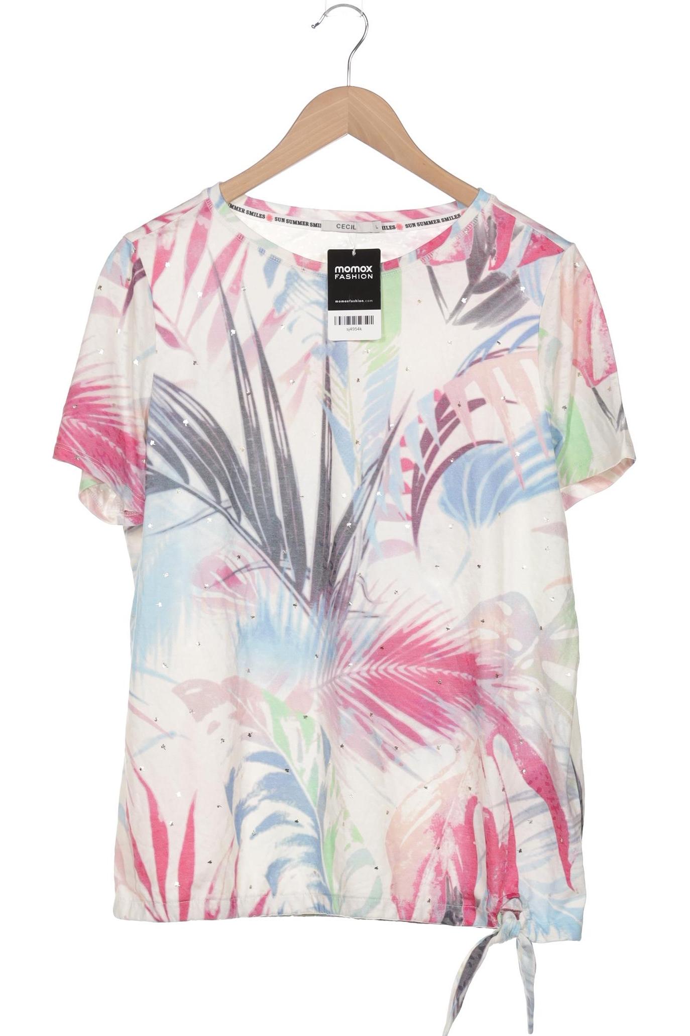 

Cecil Damen T-Shirt, mehrfarbig, Gr. 42