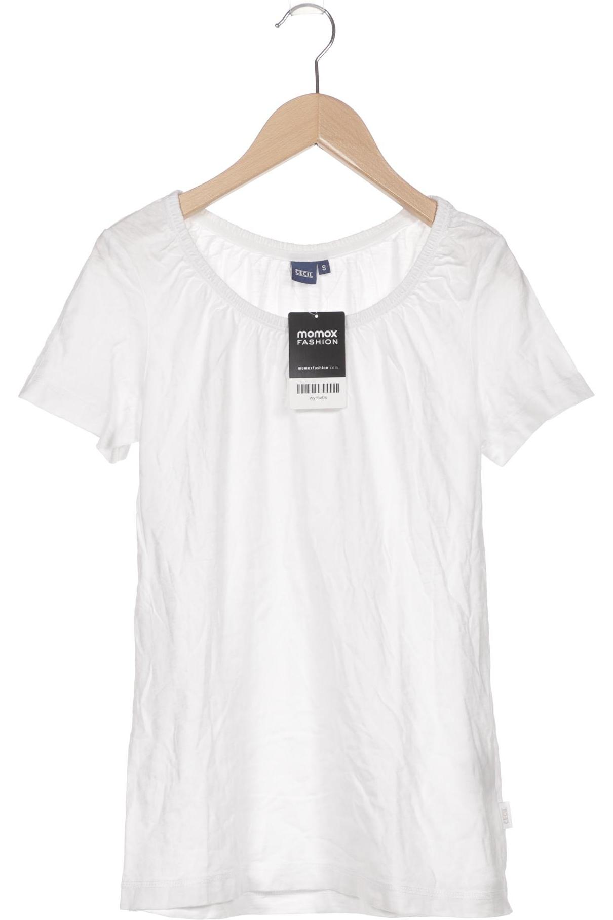 

Cecil Damen T-Shirt, weiß, Gr. 36