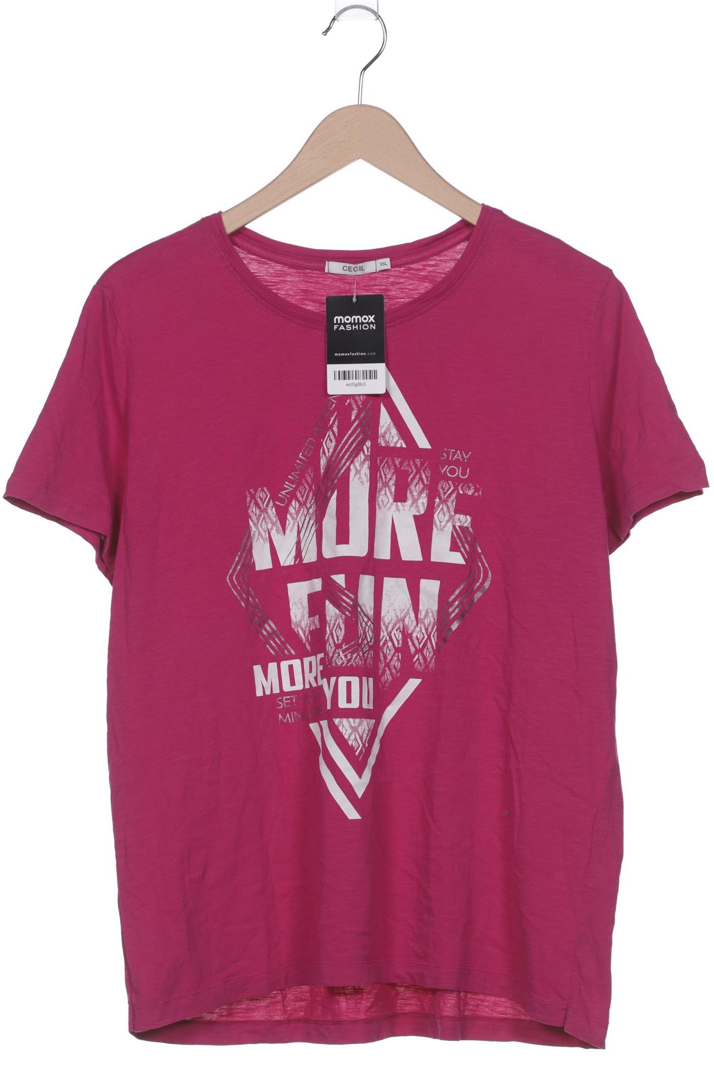 

Cecil Damen T-Shirt, pink, Gr. 46