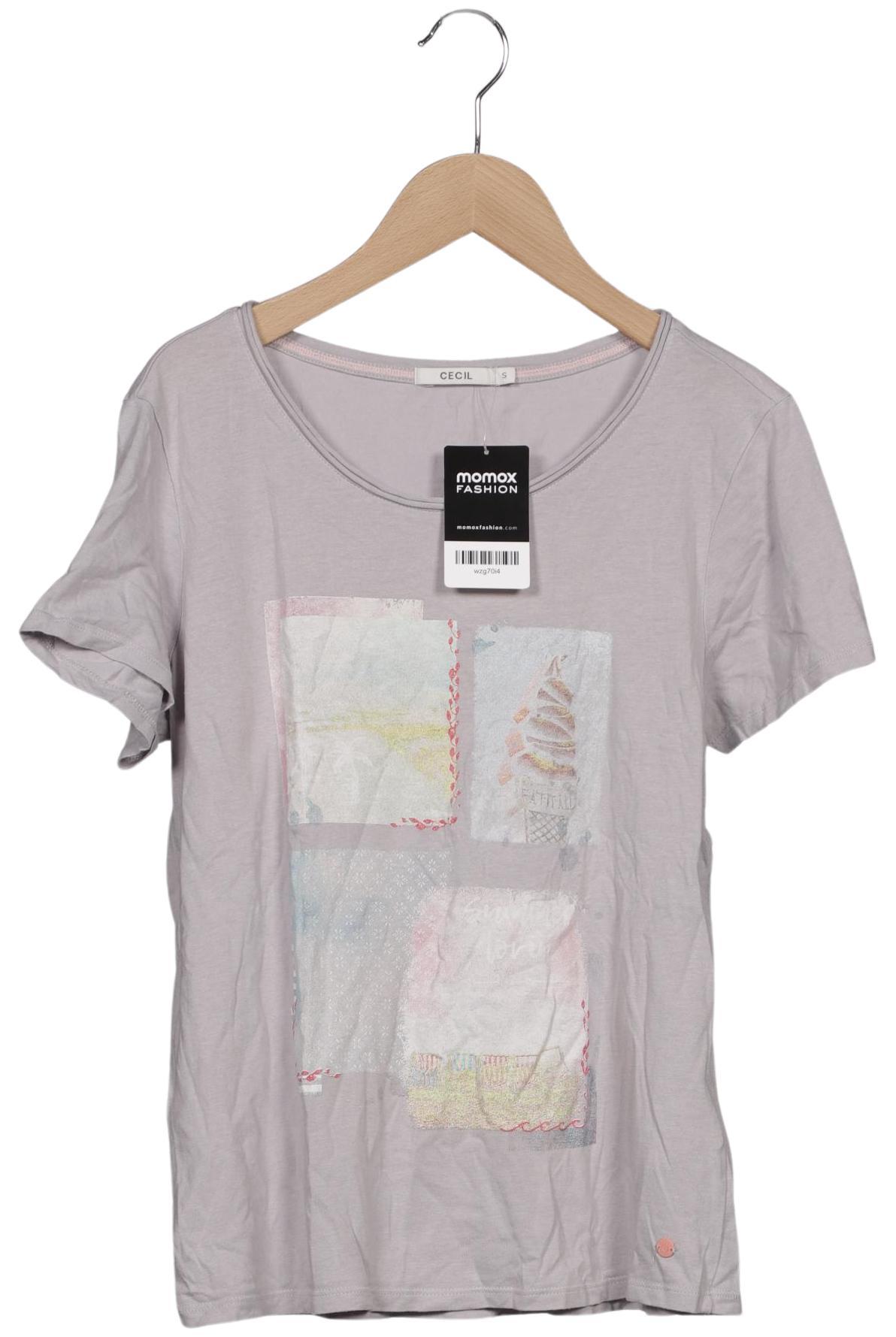 

Cecil Damen T-Shirt, grau, Gr. 36