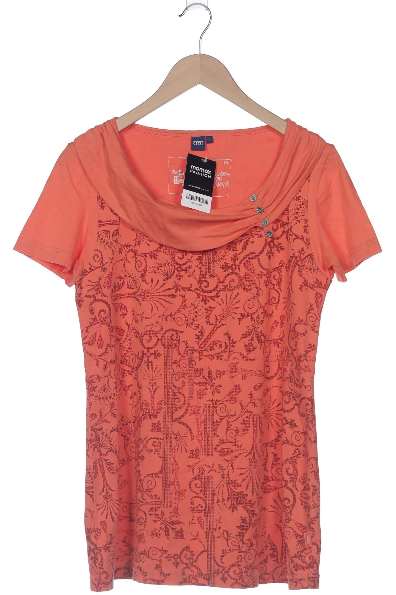 

Cecil Damen T-Shirt, orange, Gr. 42