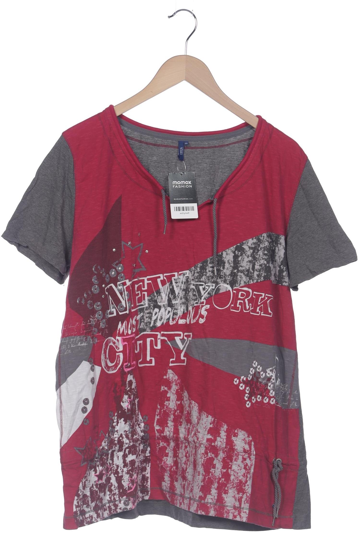

Cecil Damen T-Shirt, grau, Gr. 46