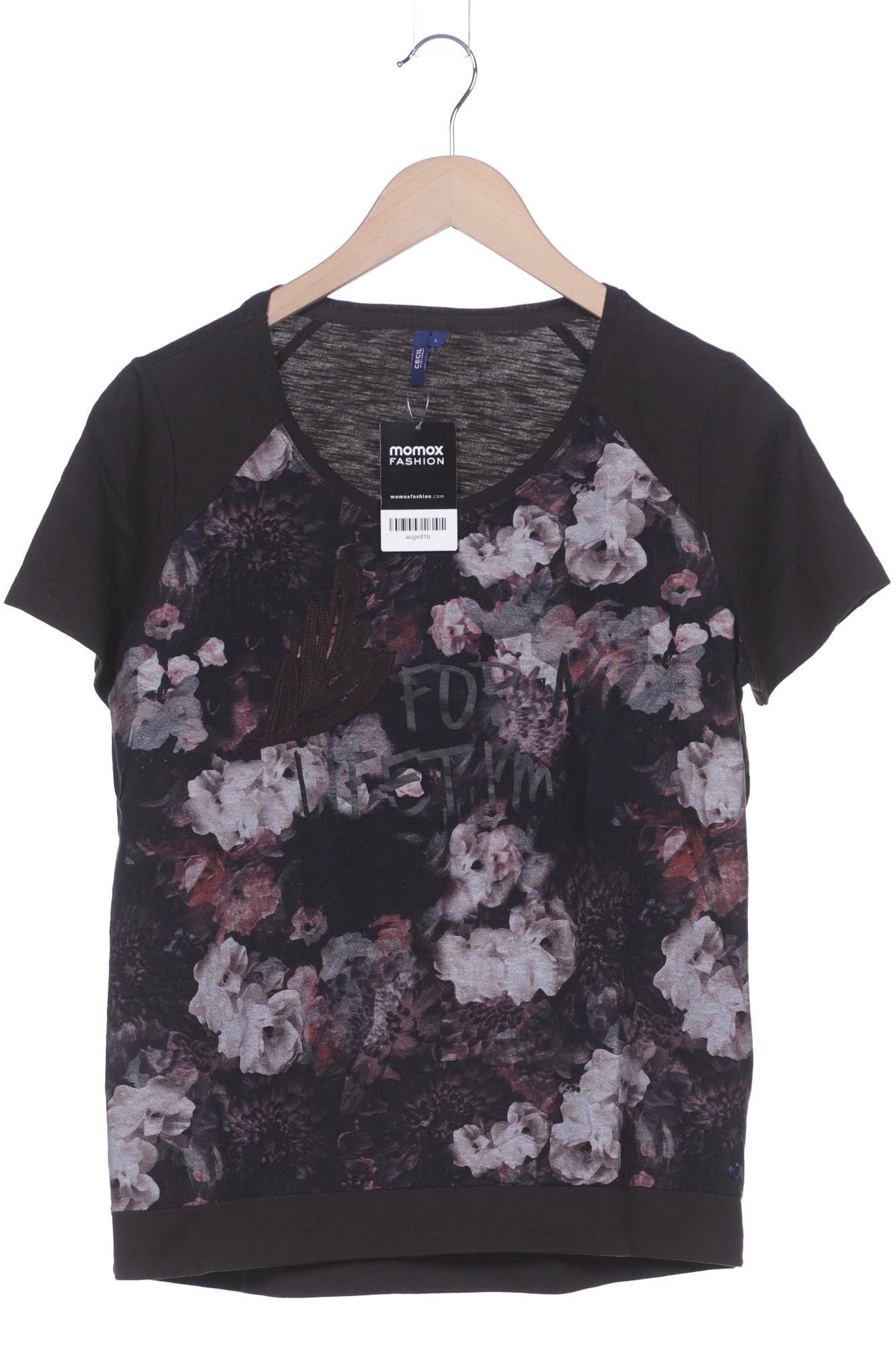 

CECIL Damen T-Shirt, braun