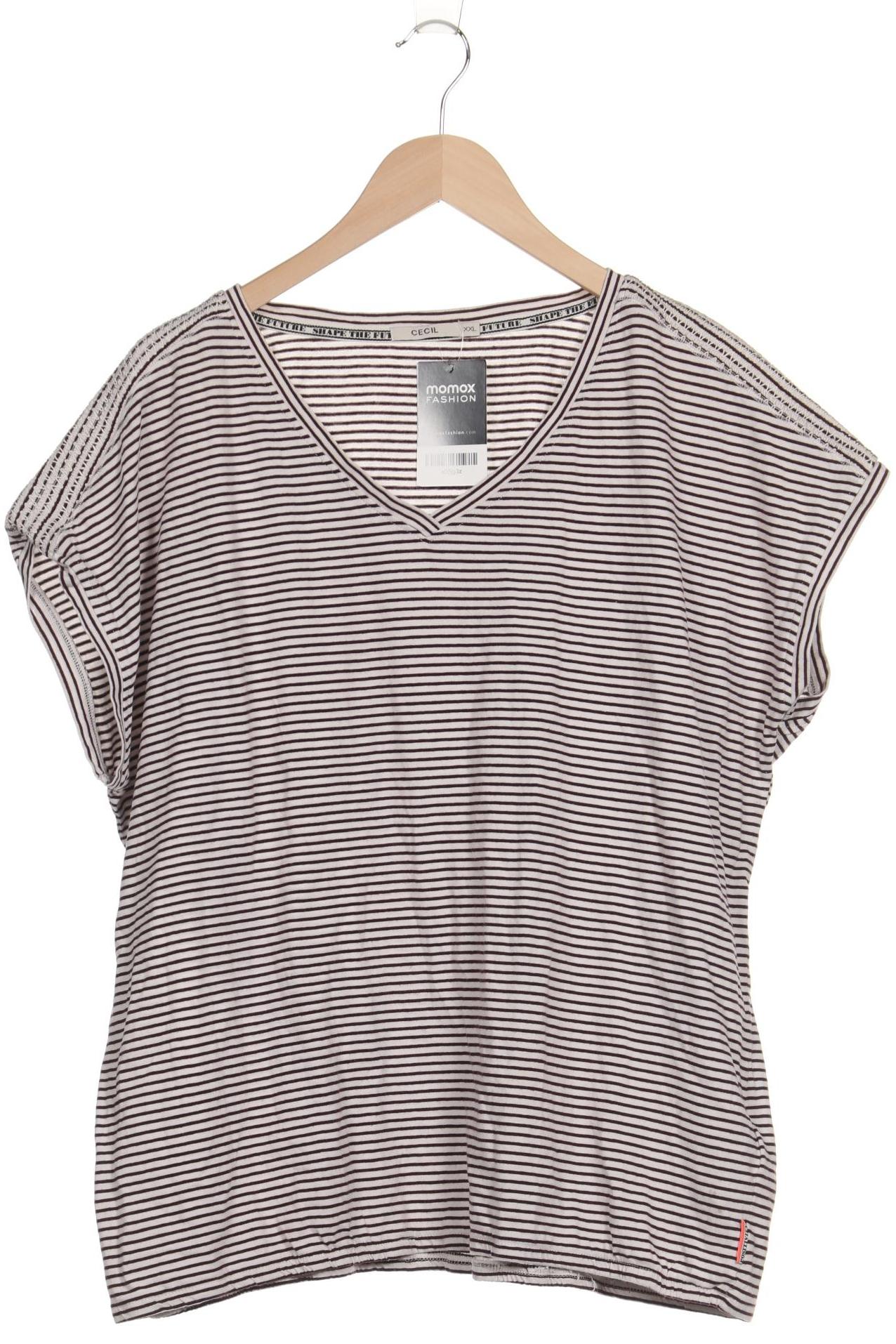 

Cecil Damen T-Shirt, weiß, Gr. 46