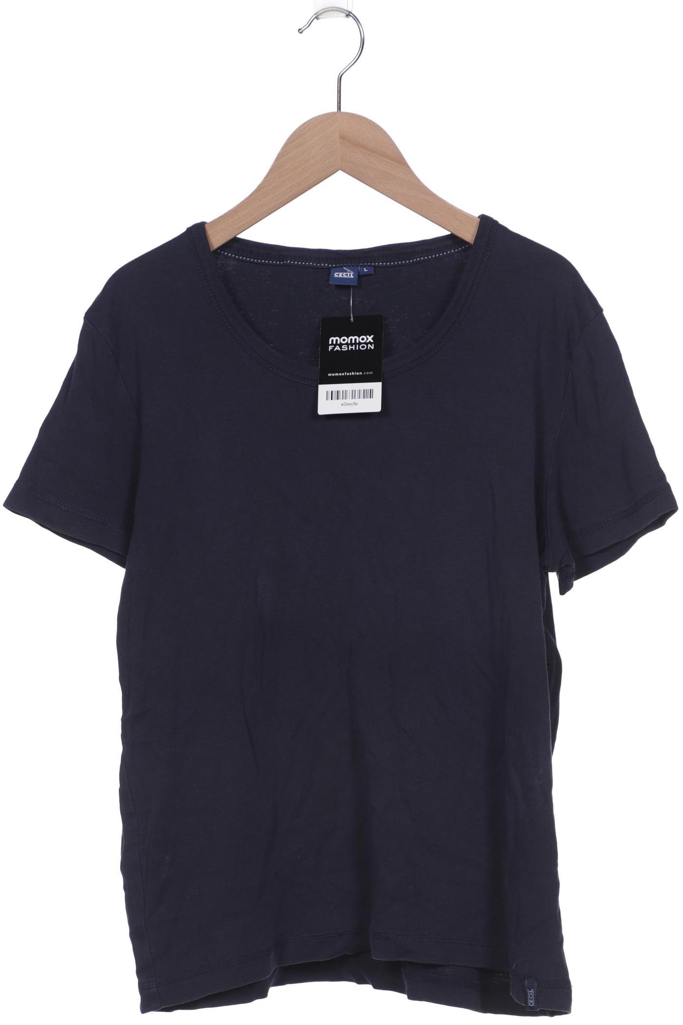 

CECIL Damen T-Shirt, marineblau