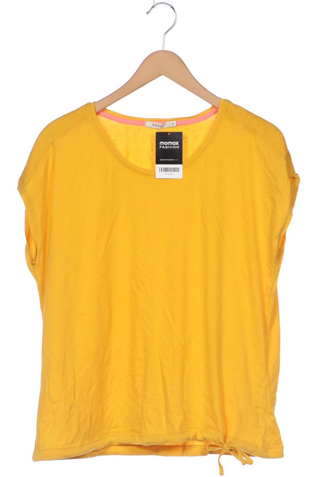 

Cecil Damen T-Shirt, gelb, Gr. 44