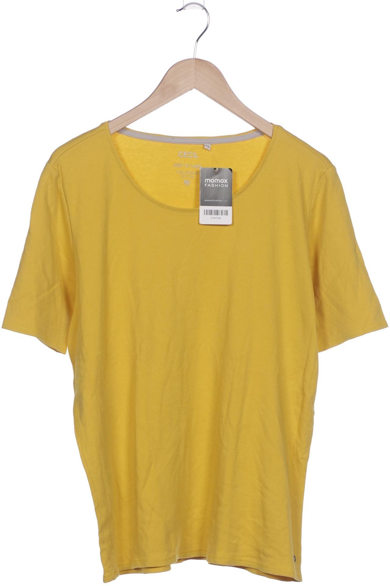 

Cecil Damen T-Shirt, gelb, Gr. 46