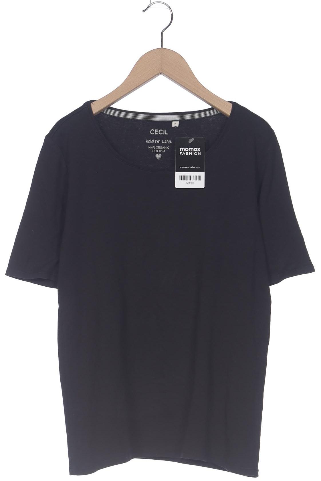 

Cecil Damen T-Shirt, schwarz, Gr. 38
