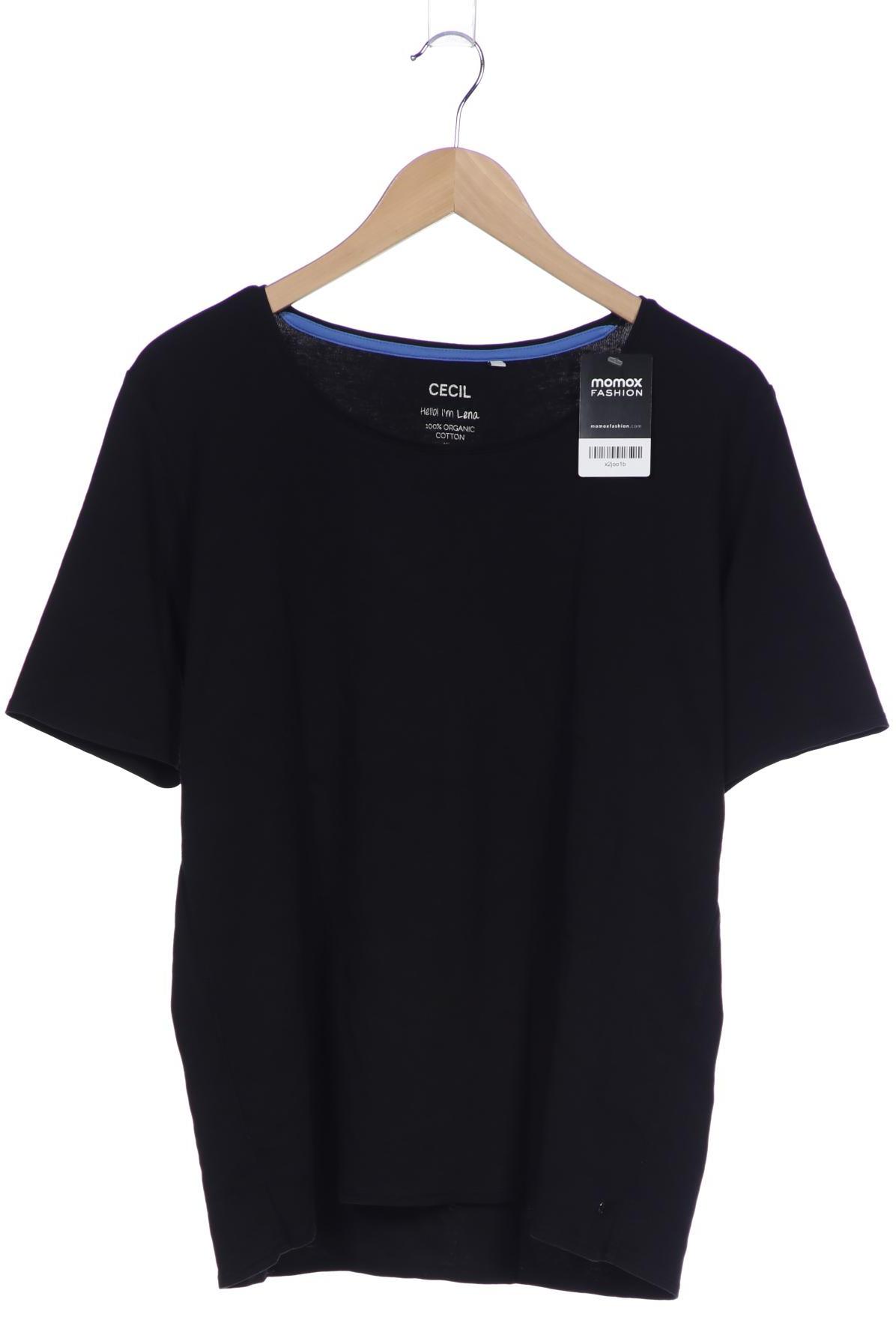 

Cecil Damen T-Shirt, schwarz, Gr. 46