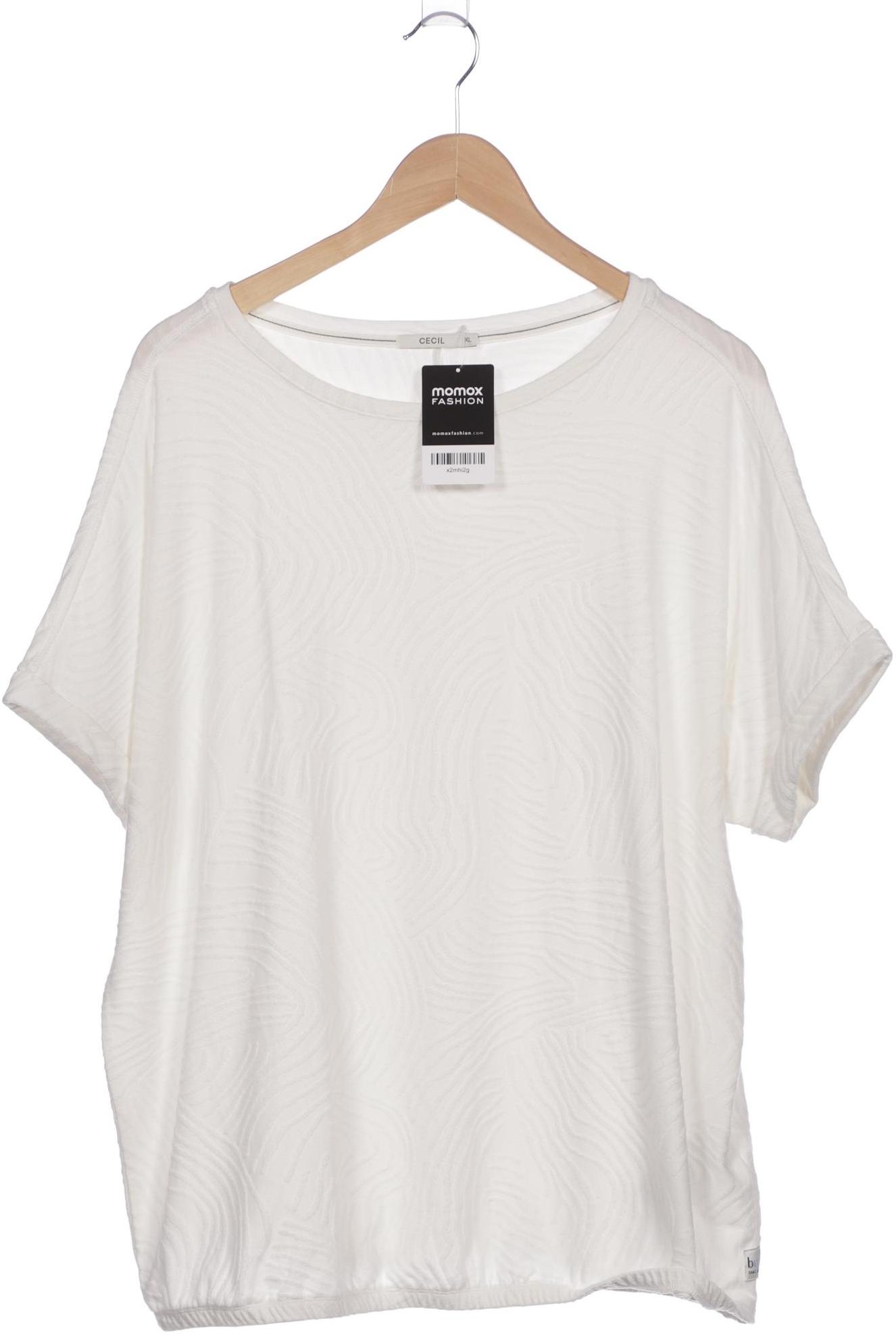 

Cecil Damen T-Shirt, weiß, Gr. 44