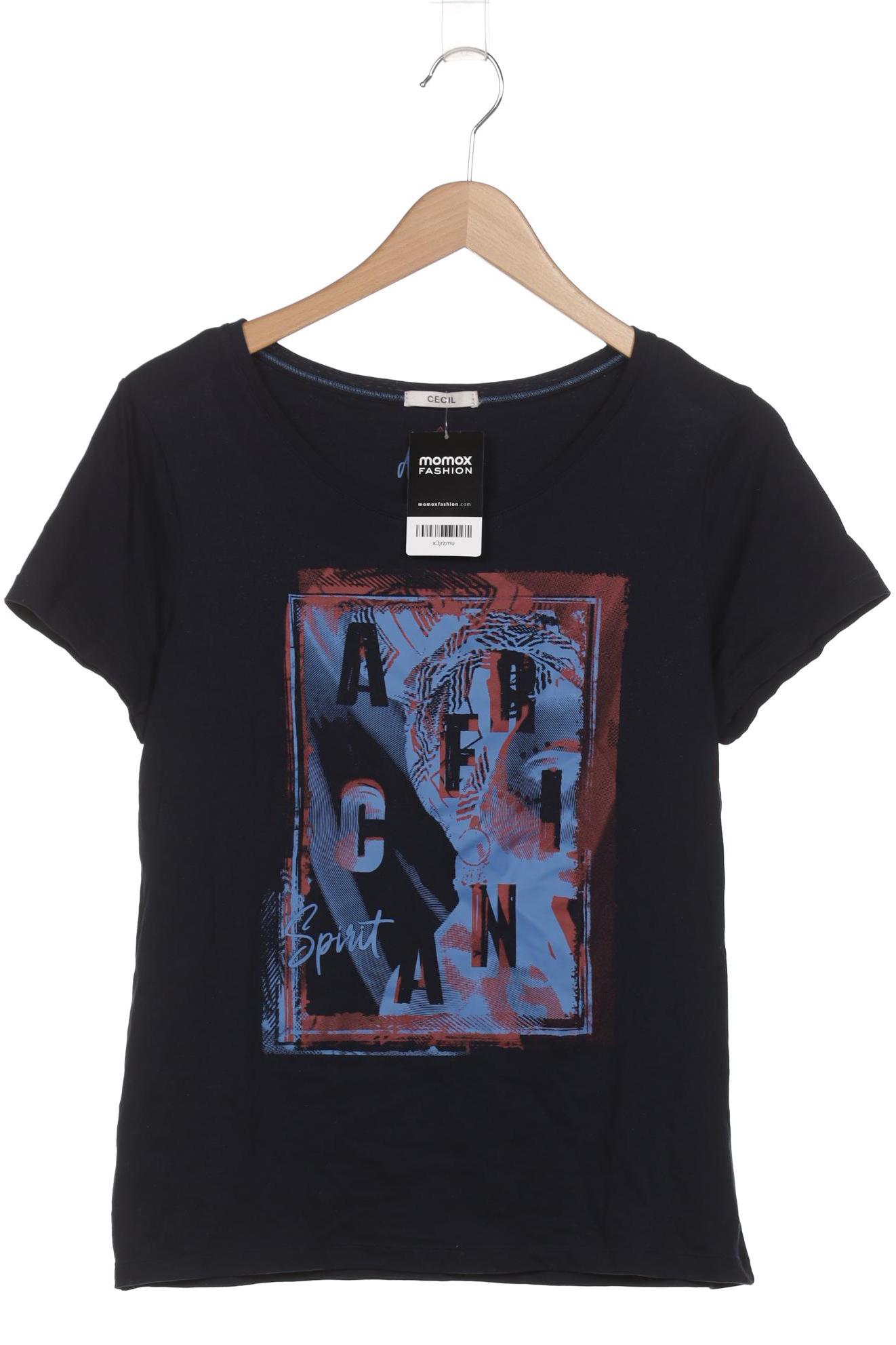 

Cecil Damen T-Shirt, marineblau, Gr. 38