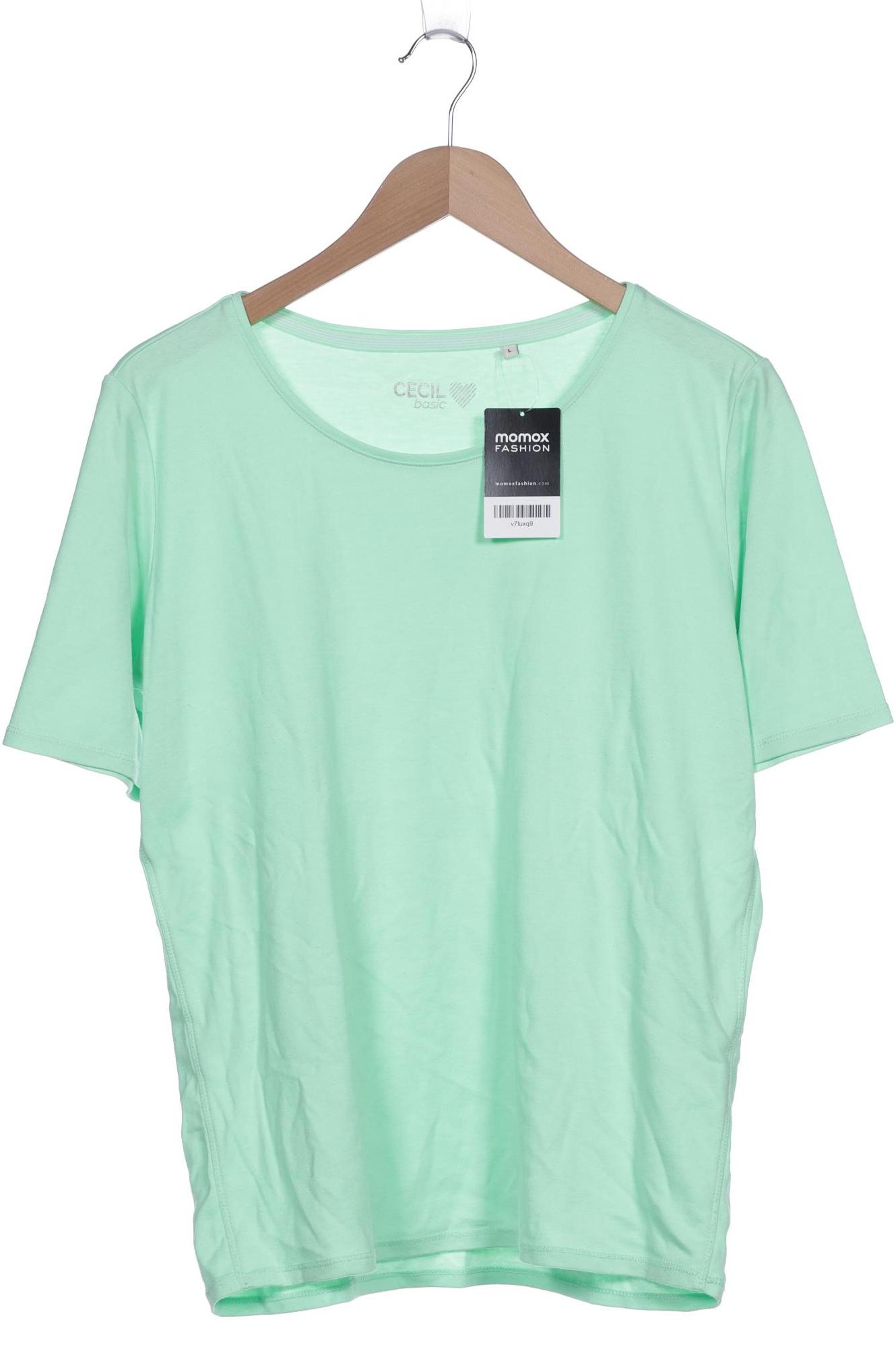 

Cecil Damen T-Shirt, hellgrün, Gr. 64