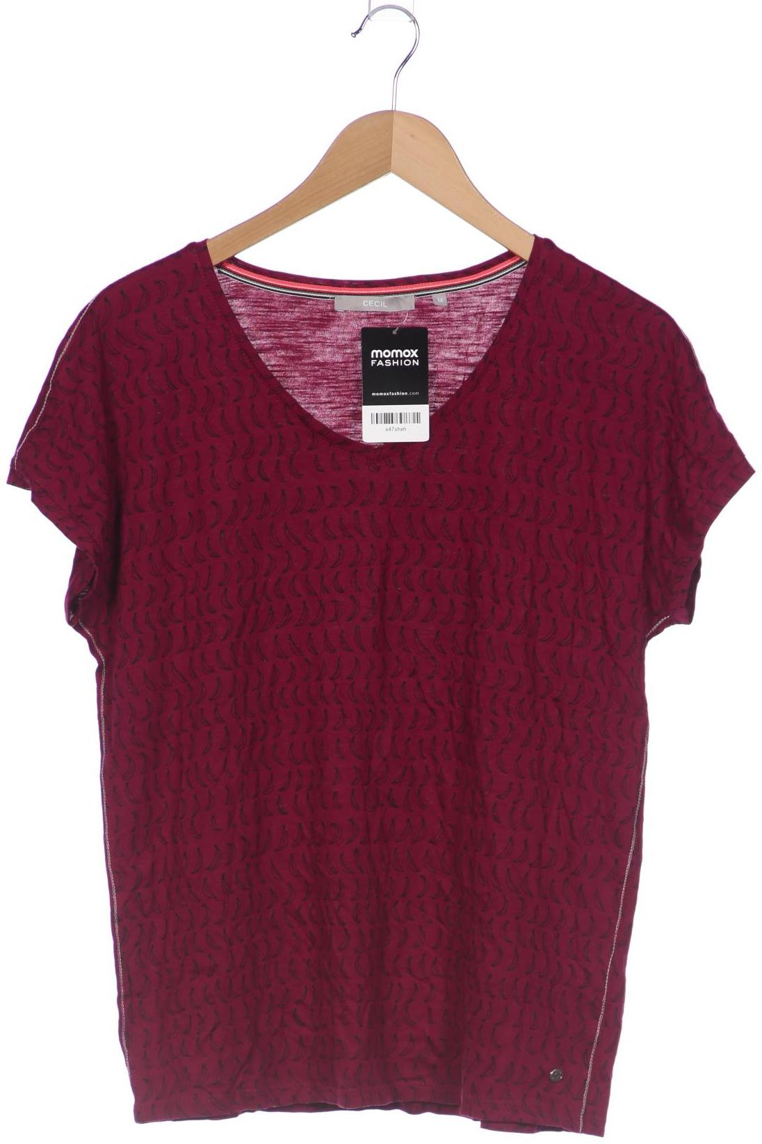 

Cecil Damen T-Shirt, bordeaux, Gr. 38