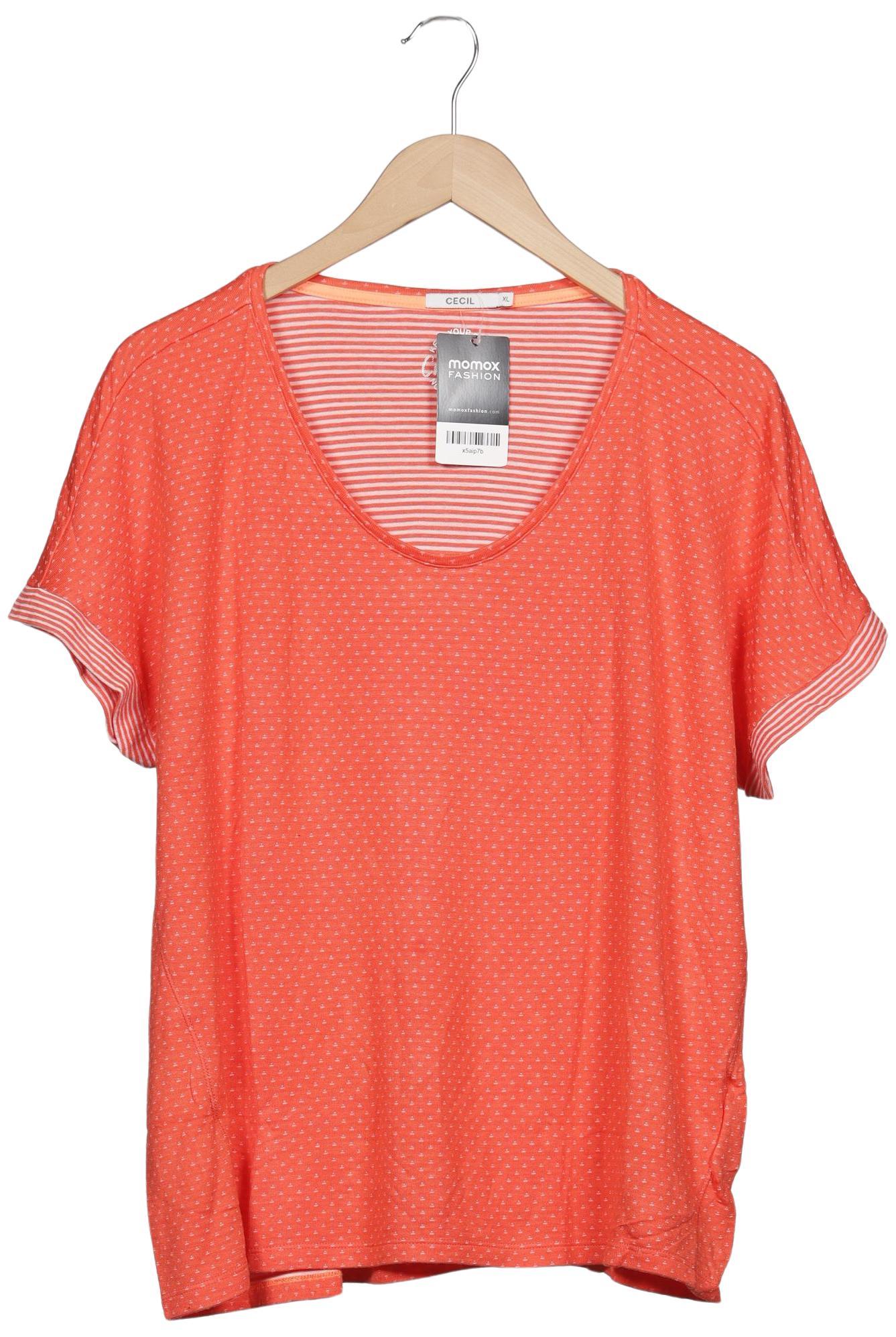 

Cecil Damen T-Shirt, orange, Gr. 44