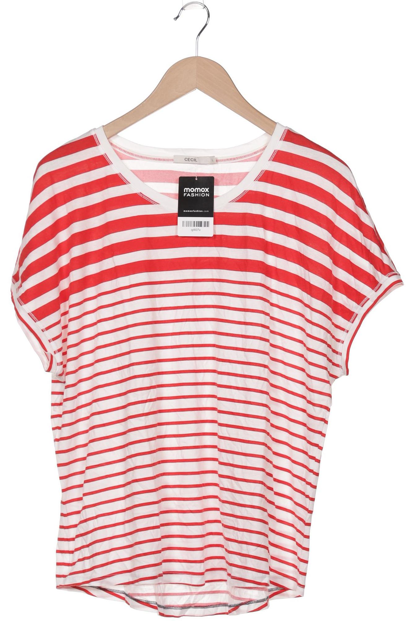 

Cecil Damen T-Shirt, rot, Gr. 42