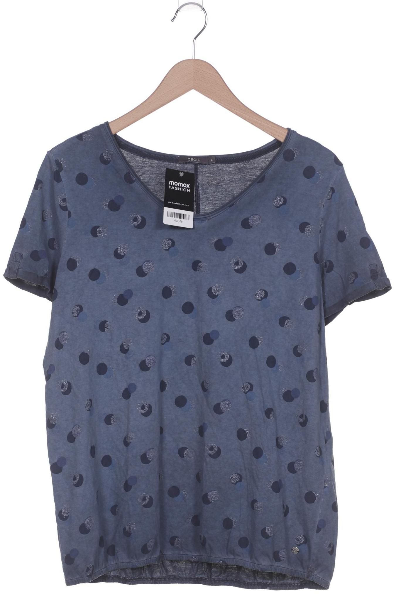 

Cecil Damen T-Shirt, marineblau, Gr. 42