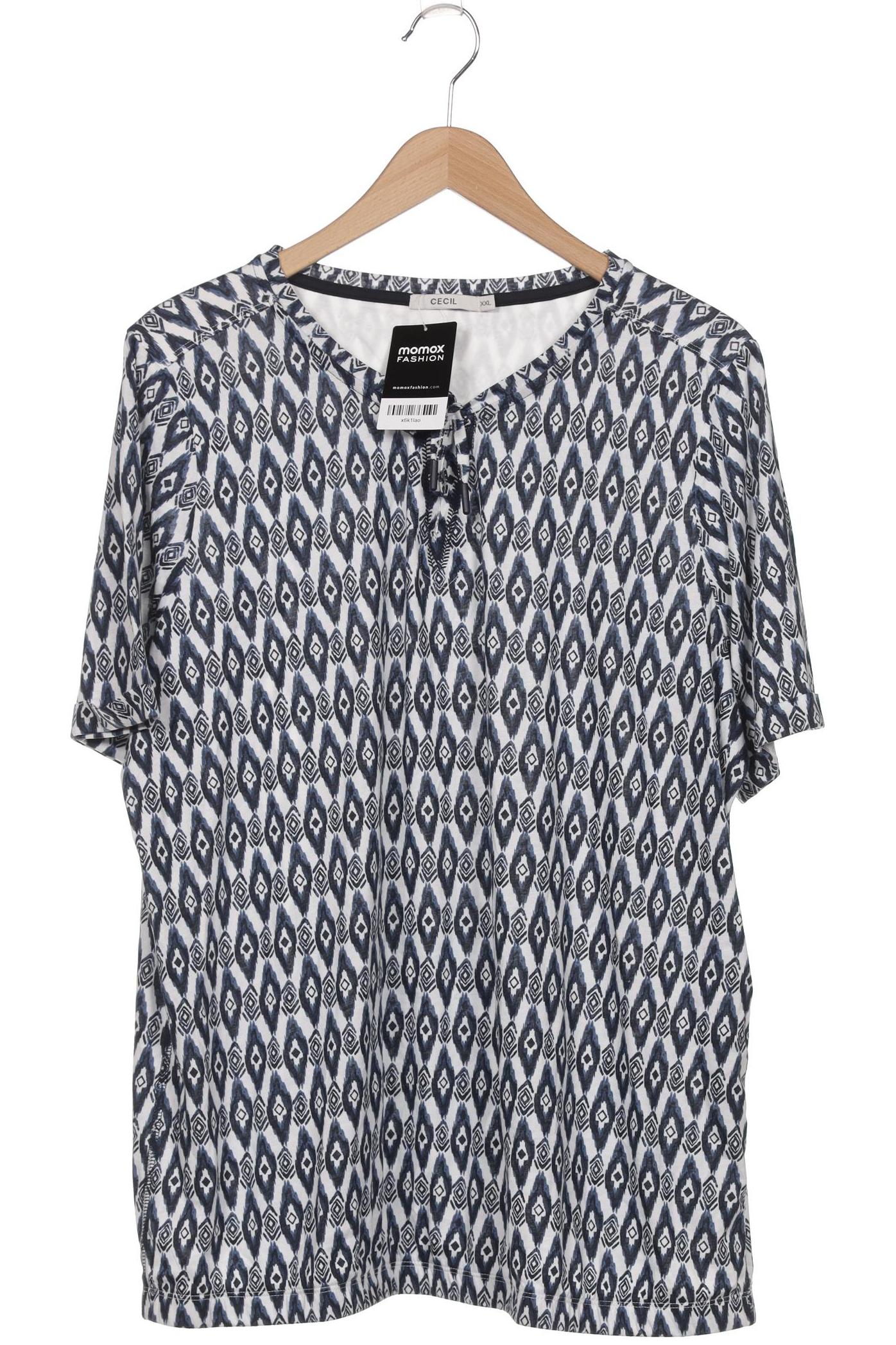 

Cecil Damen T-Shirt, weiß, Gr. 46