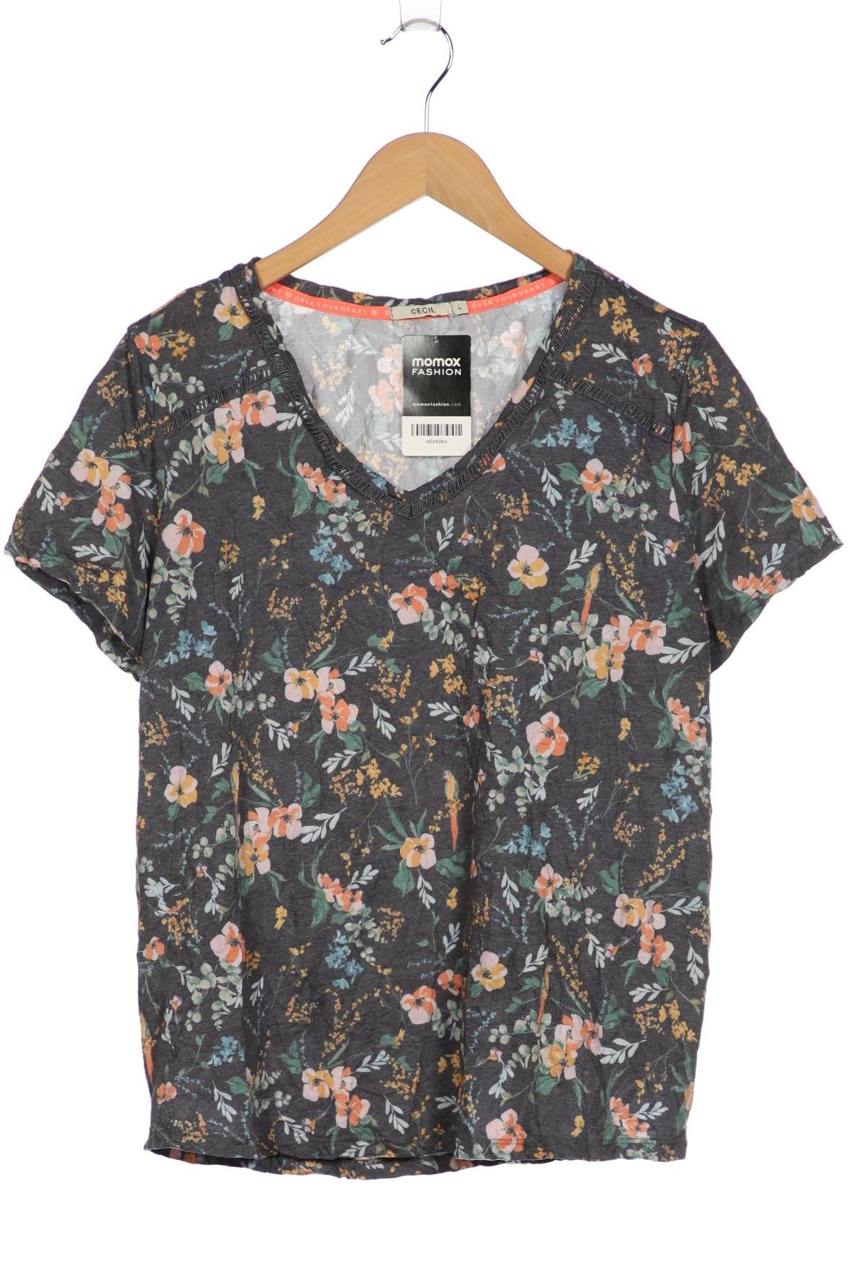 

Cecil Damen T-Shirt, grau, Gr. 42