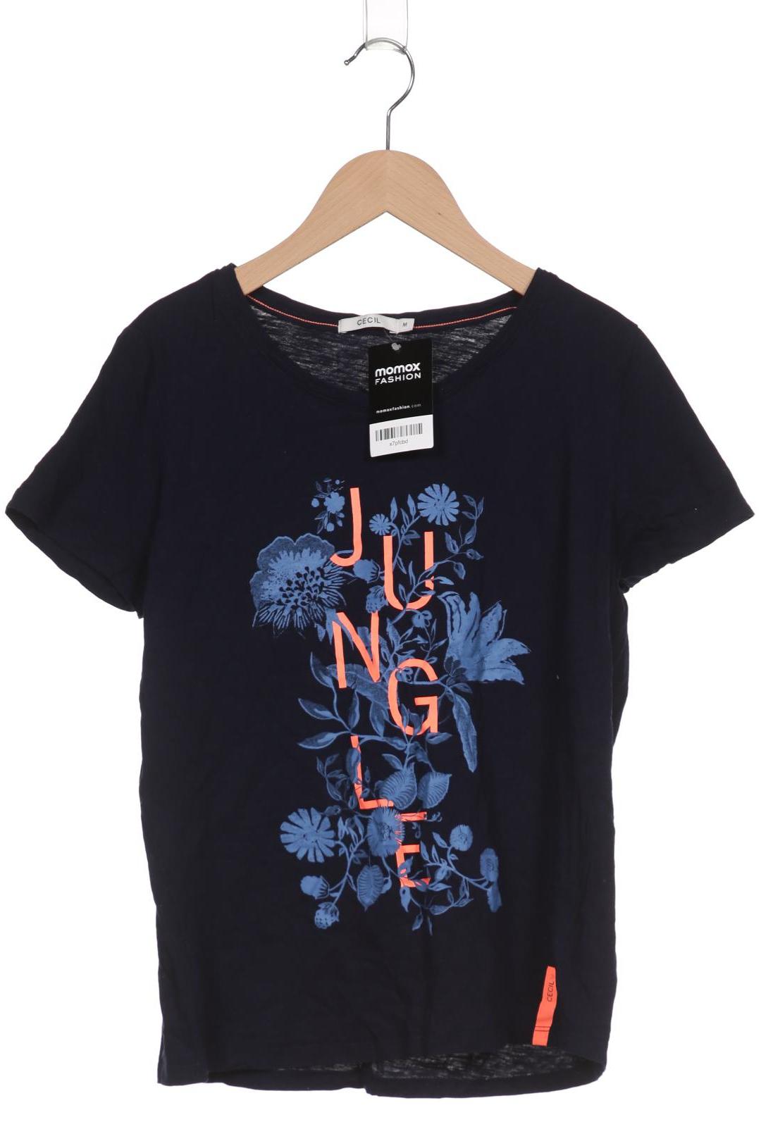 

CECIL Damen T-Shirt, marineblau