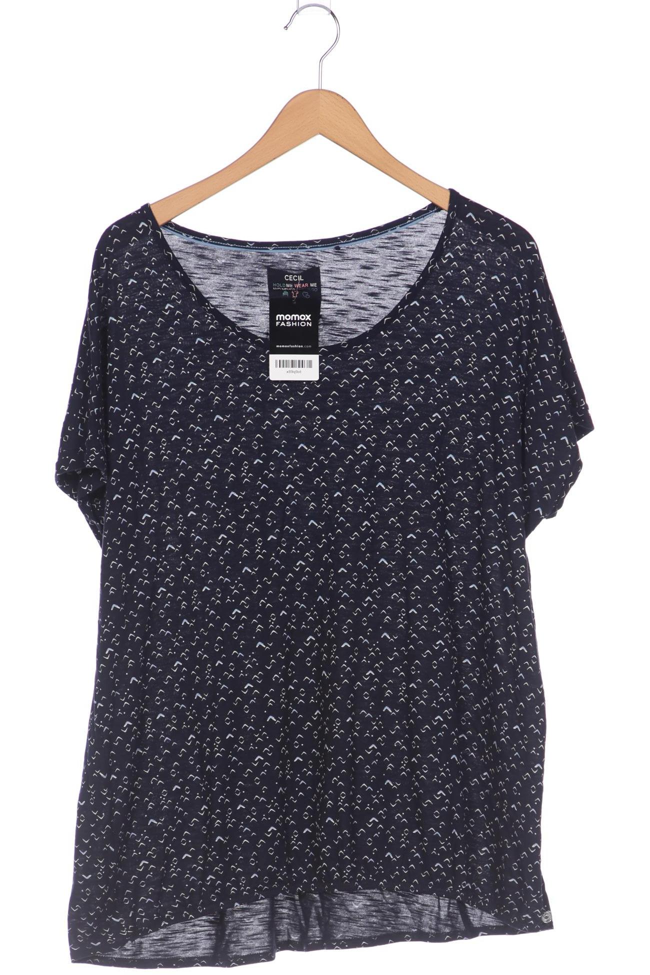 

Cecil Damen T-Shirt, marineblau, Gr. 46