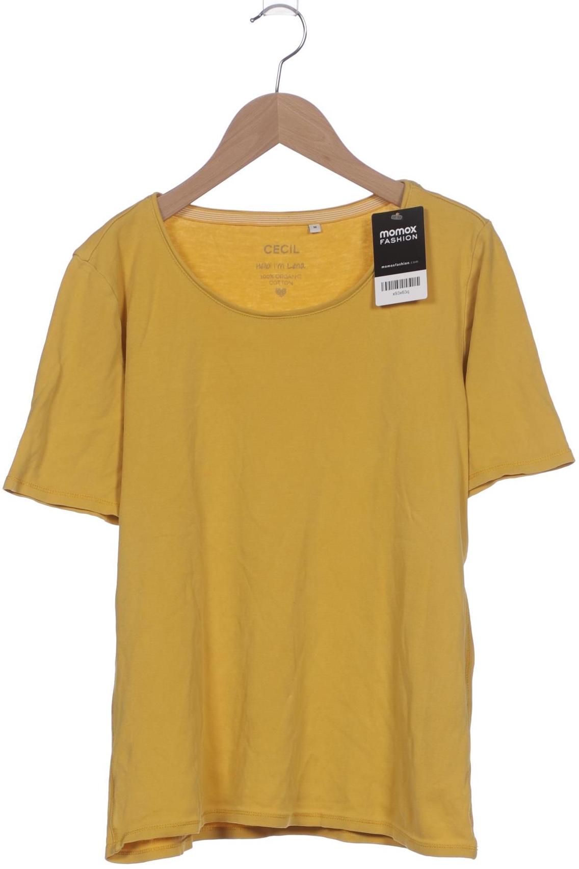 

Cecil Damen T-Shirt, gelb, Gr. 38