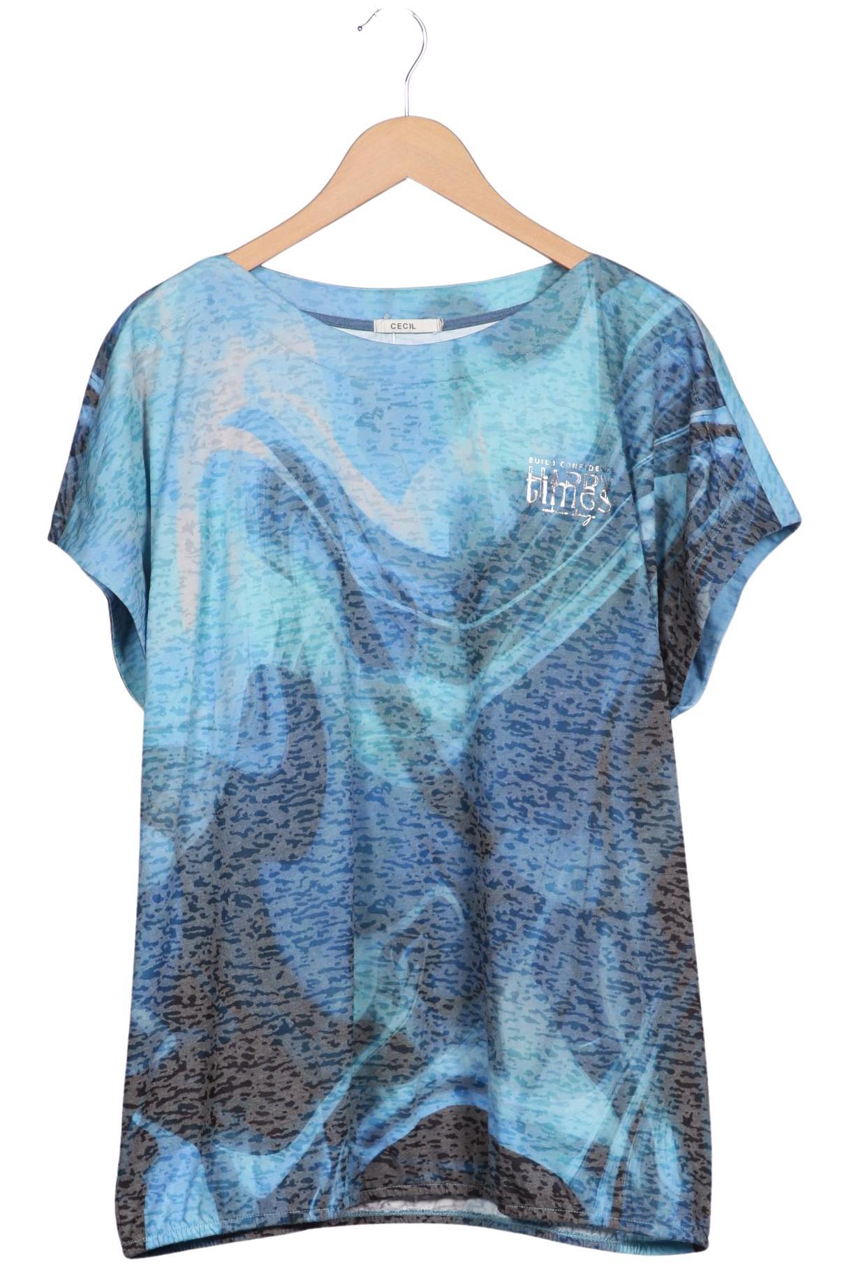 

Cecil Damen T-Shirt, hellblau, Gr. 46