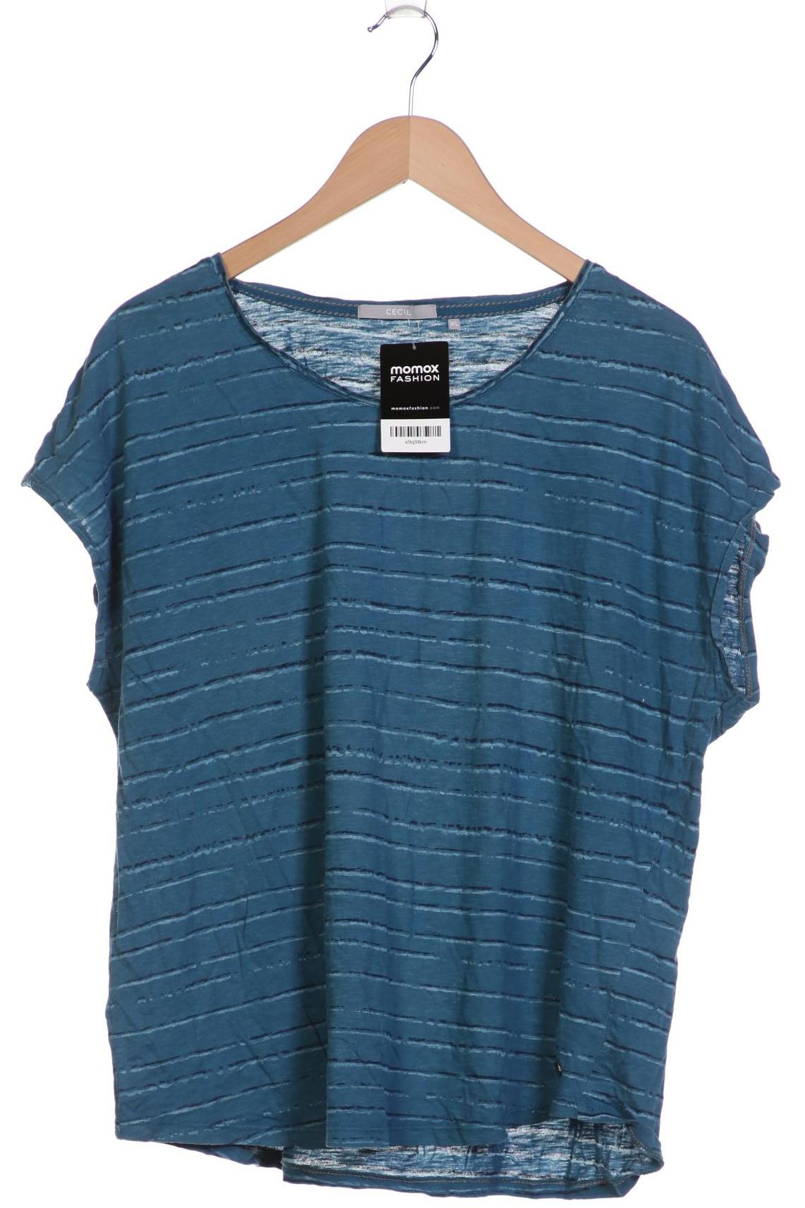 

Cecil Damen T-Shirt, blau, Gr. 44