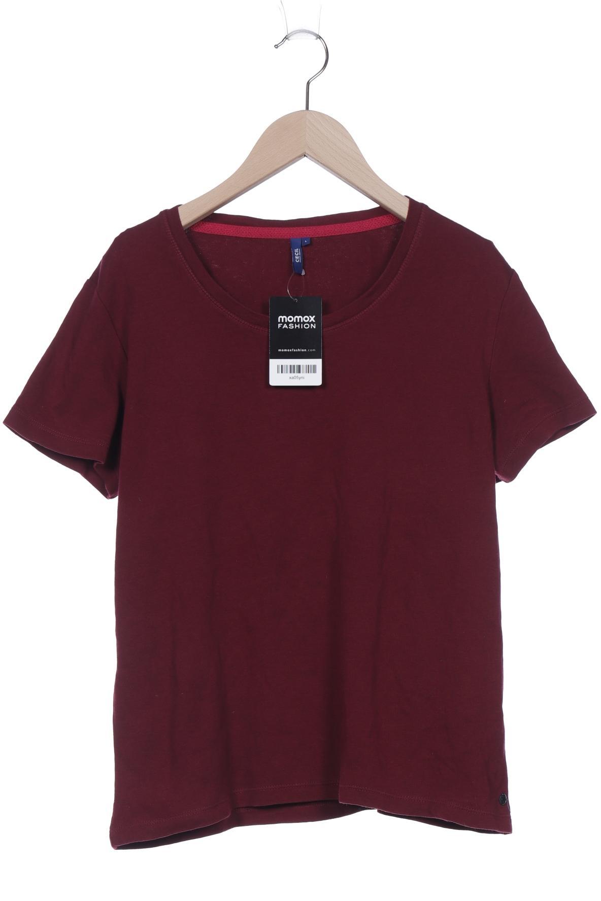 

Cecil Damen T-Shirt, bordeaux, Gr. 42