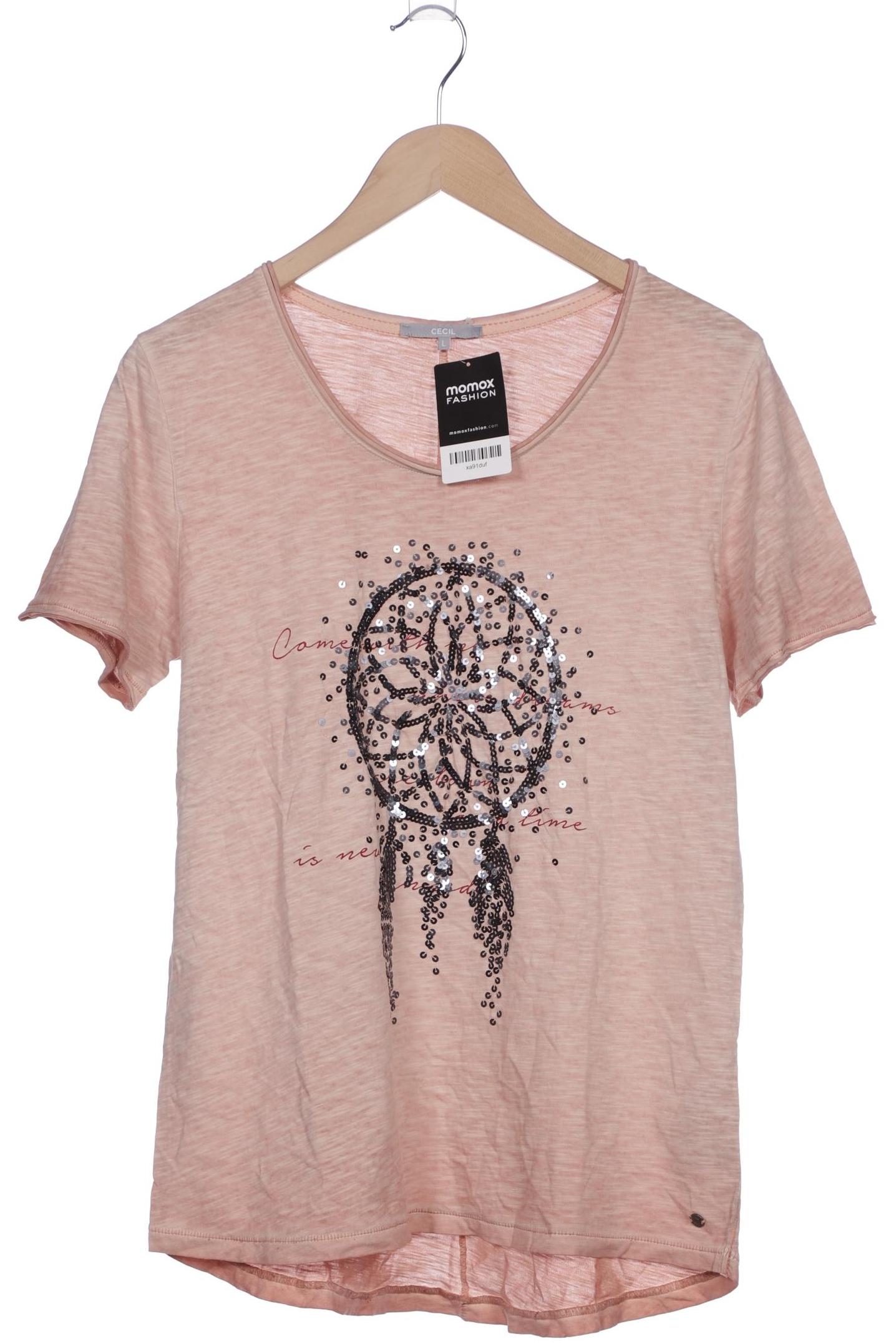 

Cecil Damen T-Shirt, beige, Gr. 42