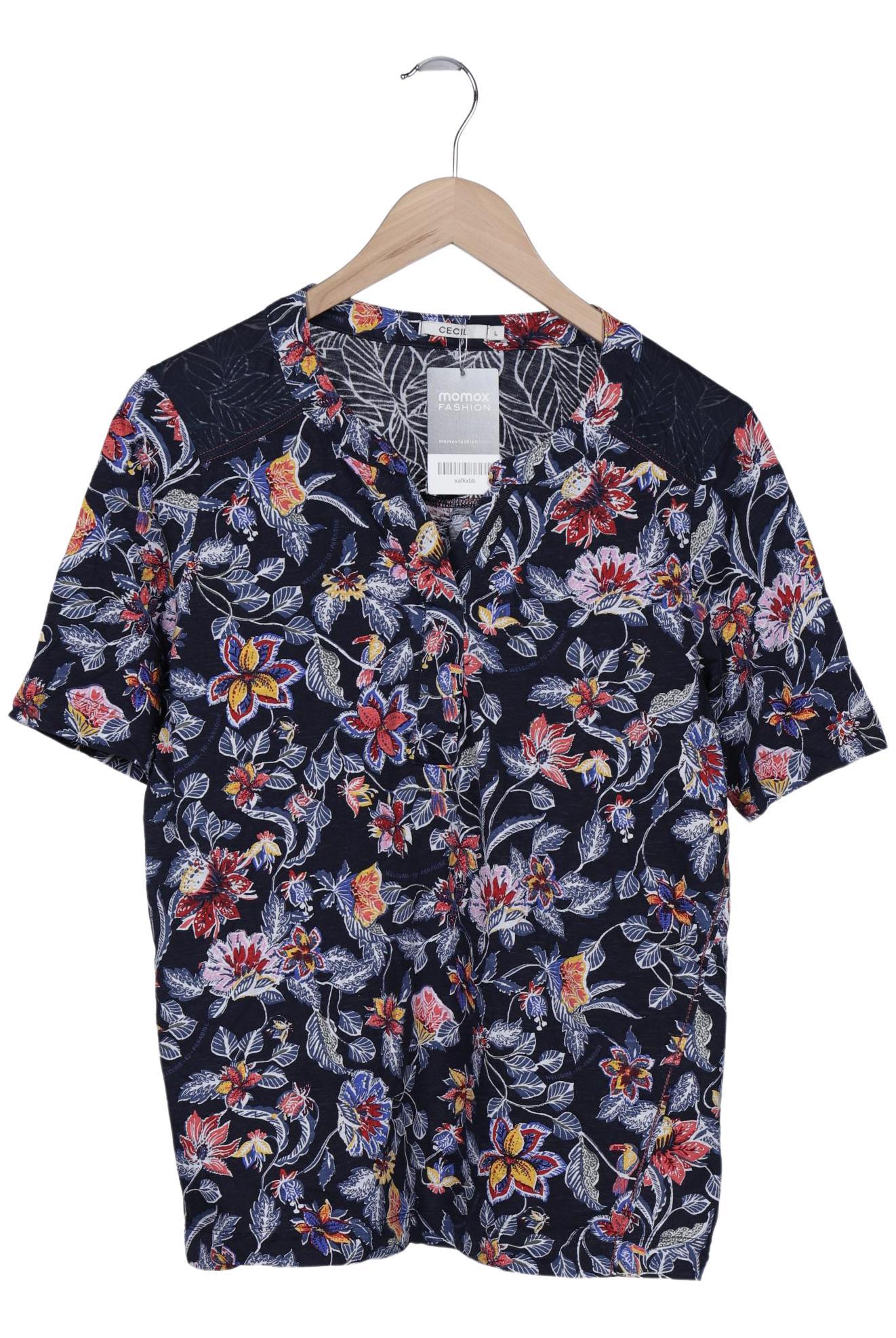 

Cecil Damen T-Shirt, marineblau, Gr. 42