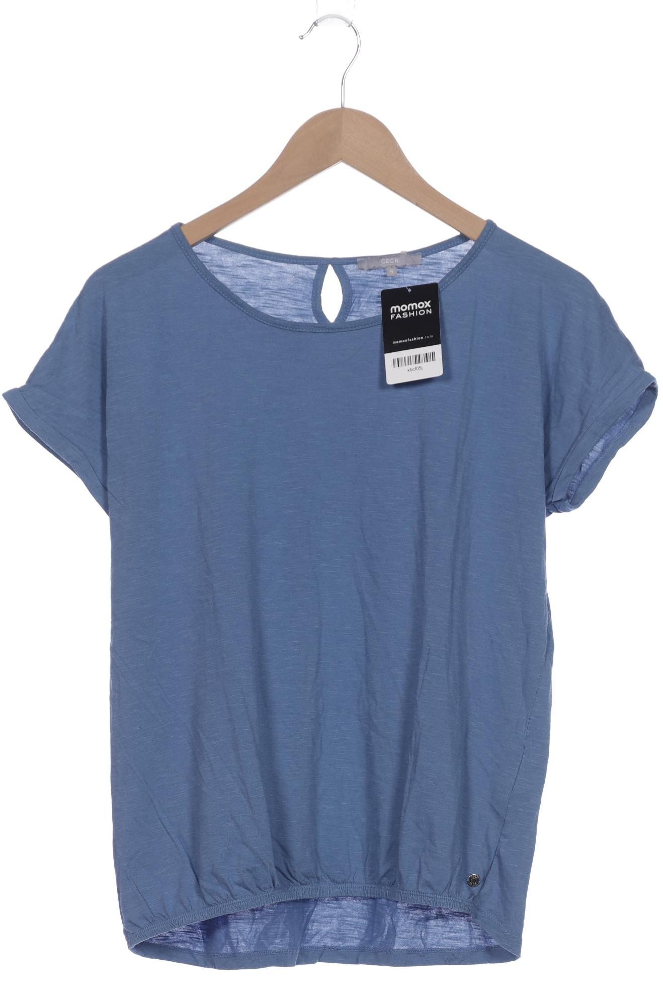 

Cecil Damen T-Shirt, blau, Gr. 36