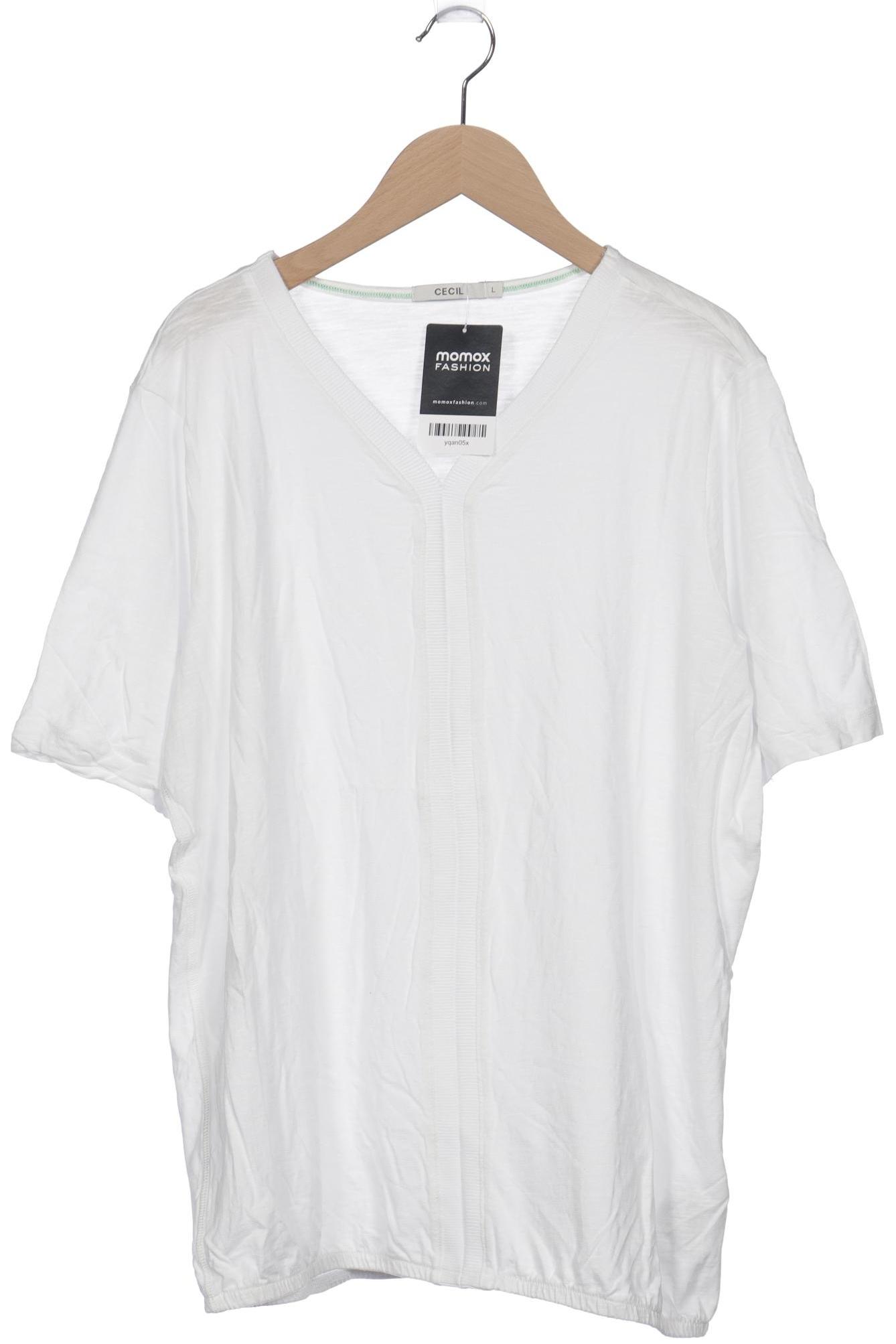 

Cecil Damen T-Shirt, weiß, Gr. 42