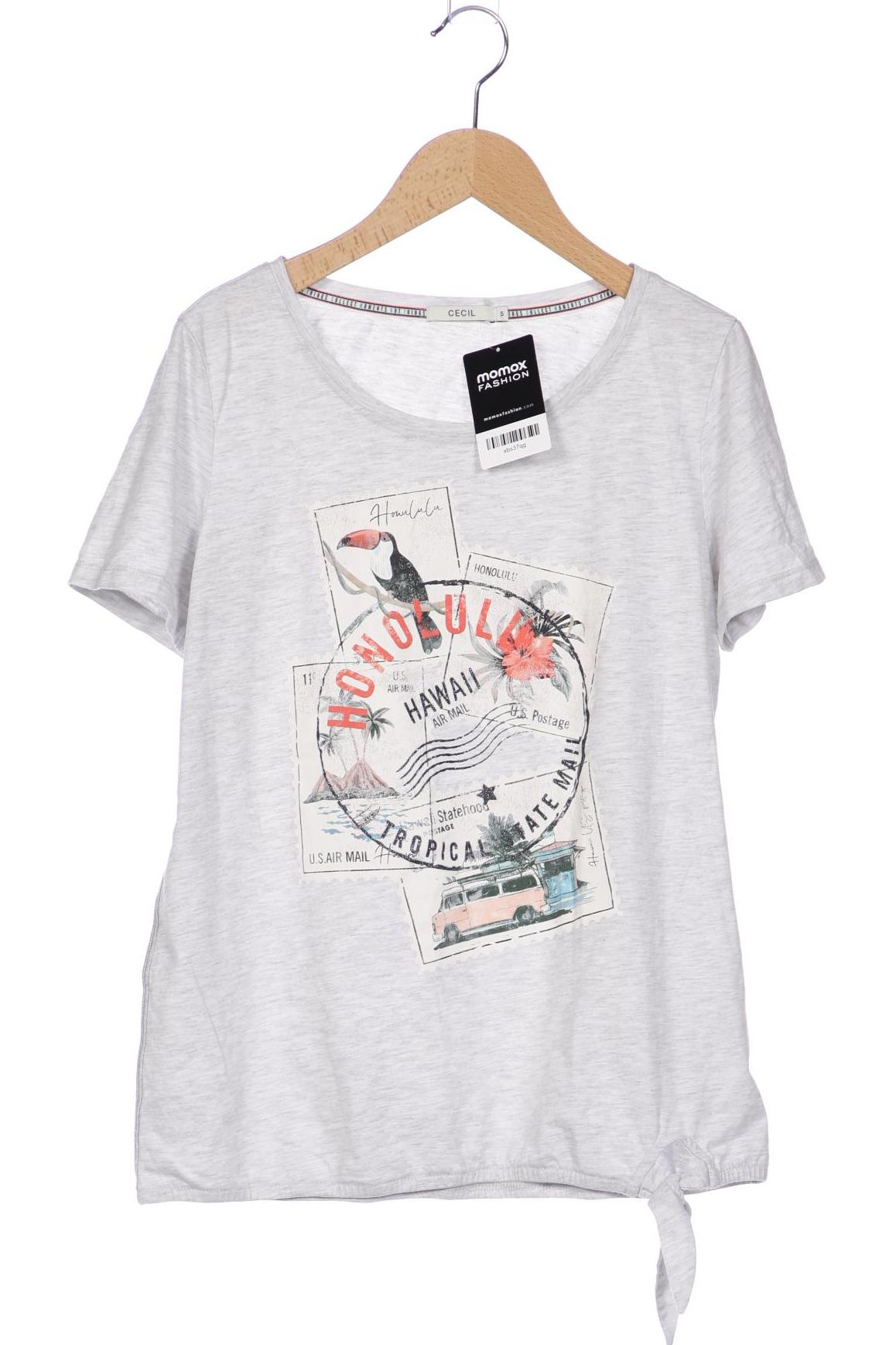 

Cecil Damen T-Shirt, grau, Gr. 36