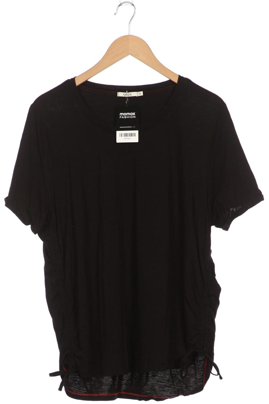 

Cecil Damen T-Shirt, schwarz, Gr. 46