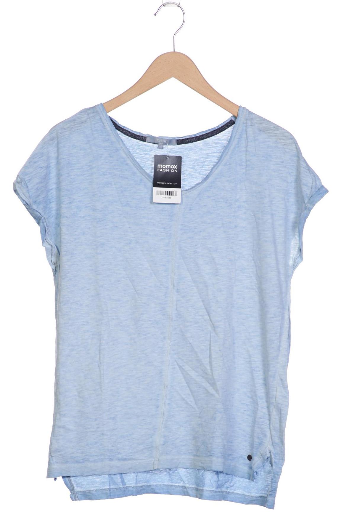 

CECIL Damen T-Shirt, hellblau