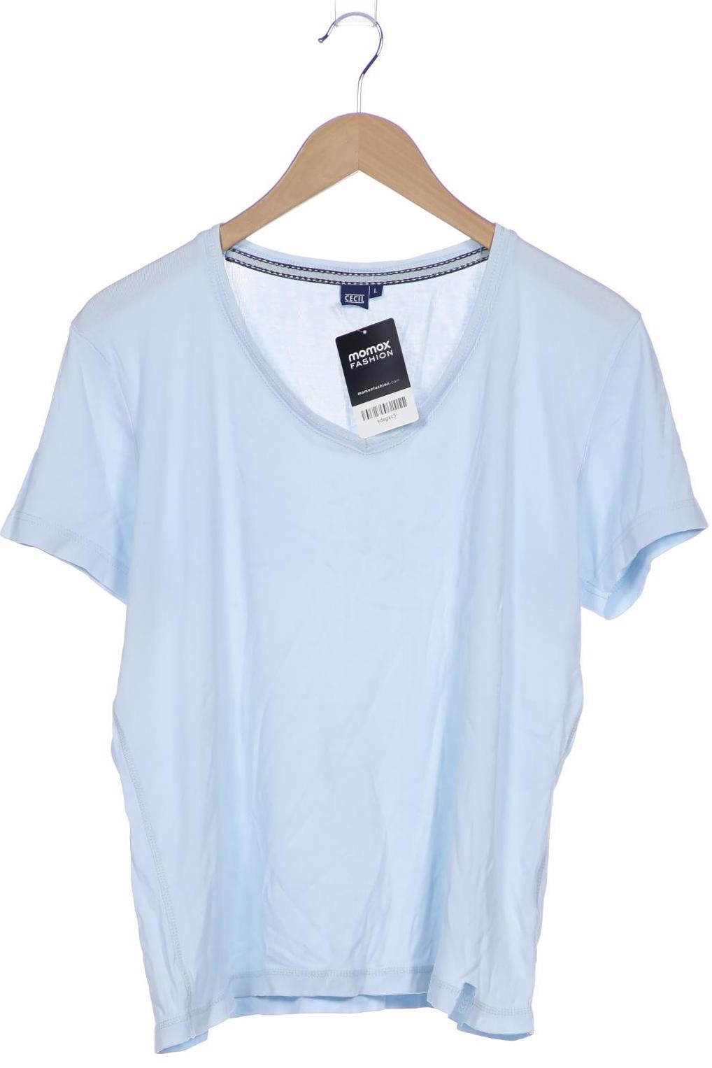 

Cecil Damen T-Shirt, hellblau, Gr. 42