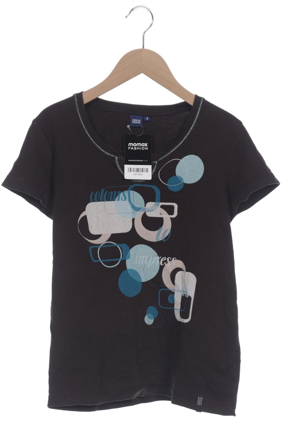 

Cecil Damen T-Shirt, braun, Gr. 36