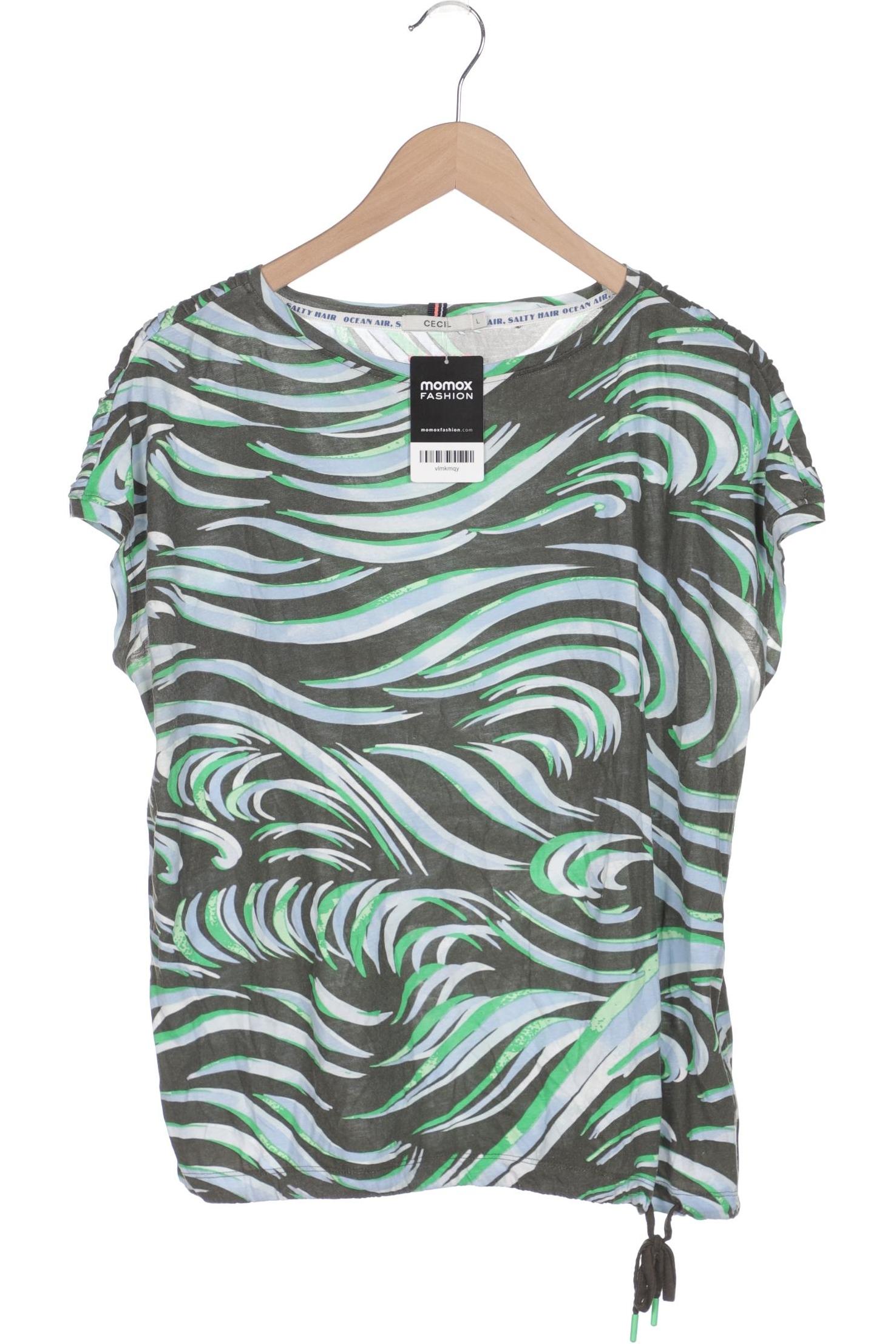 

Cecil Damen T-Shirt, grün, Gr. 42