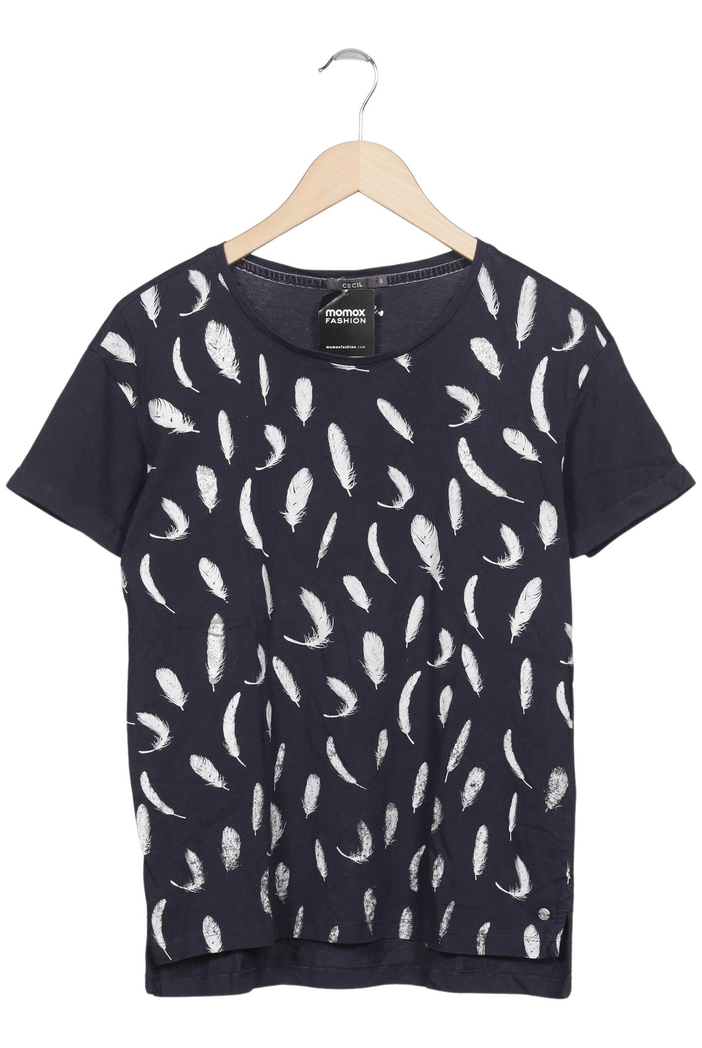 

Cecil Damen T-Shirt, marineblau, Gr. 36