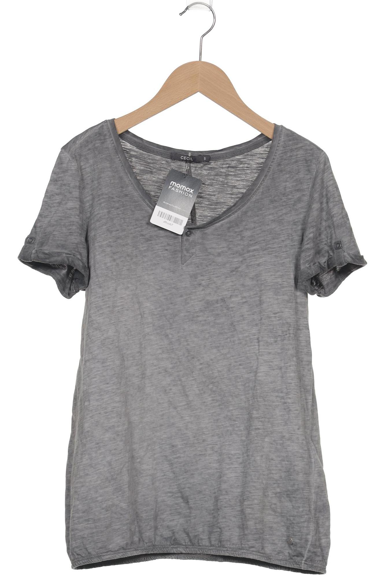 

Cecil Damen T-Shirt, grau, Gr. 36
