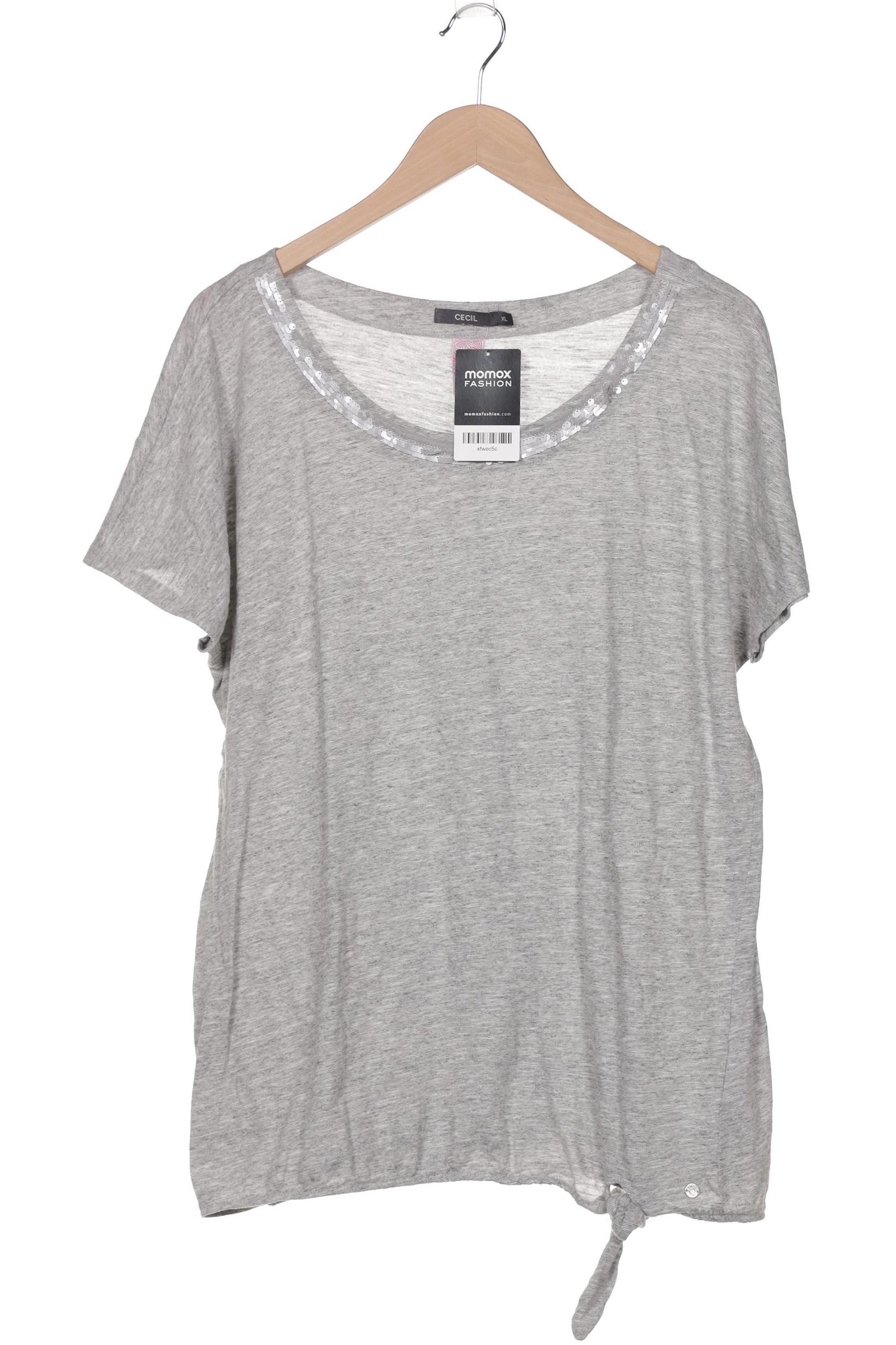 

Cecil Damen T-Shirt, grau, Gr. 44