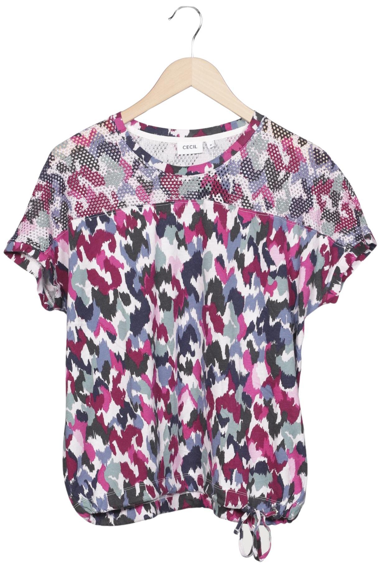 

Cecil Damen T-Shirt, mehrfarbig, Gr. 38
