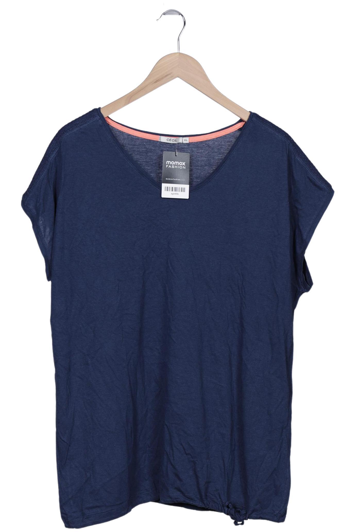 

Cecil Damen T-Shirt, marineblau, Gr. 46