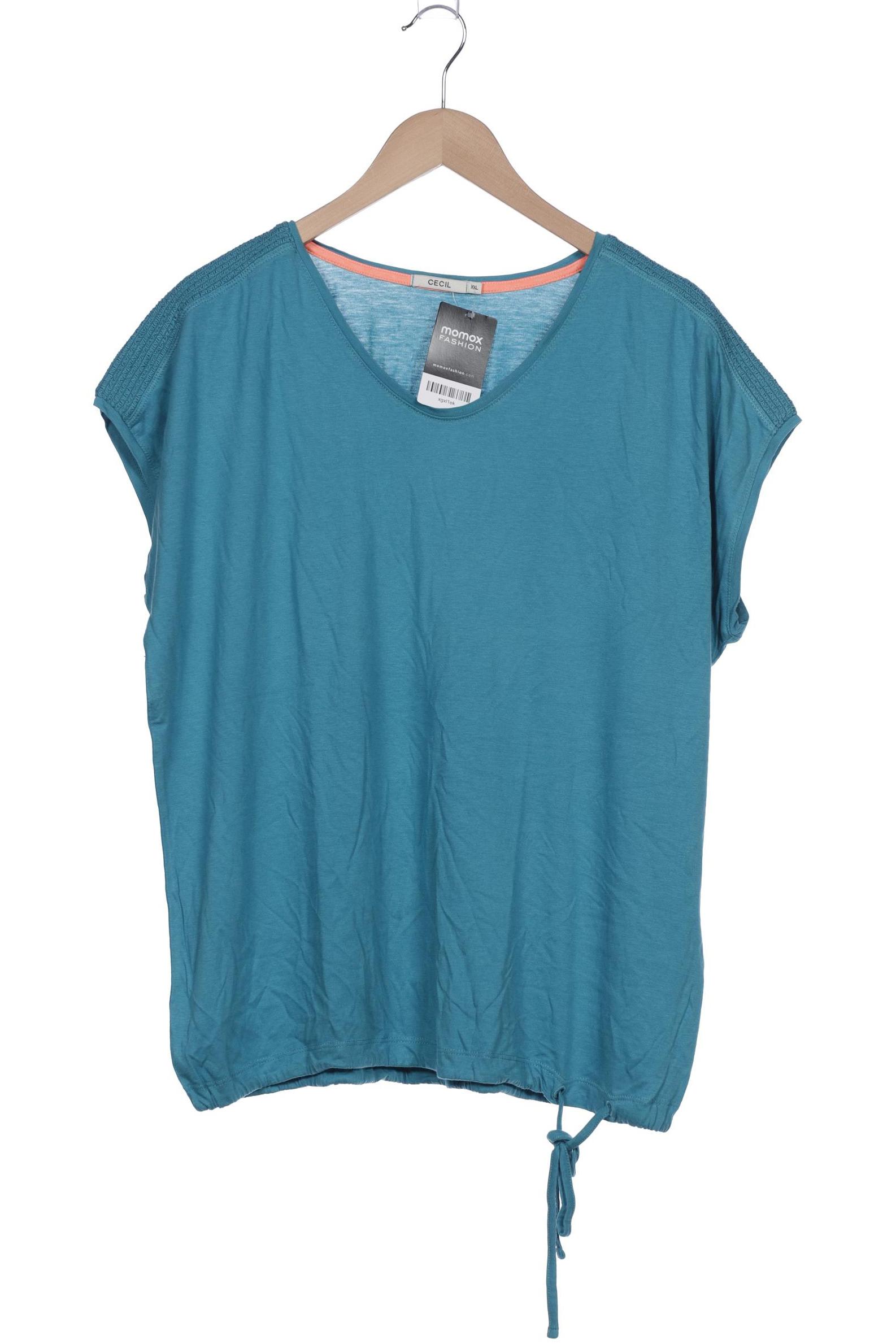 

Cecil Damen T-Shirt, blau, Gr. 46