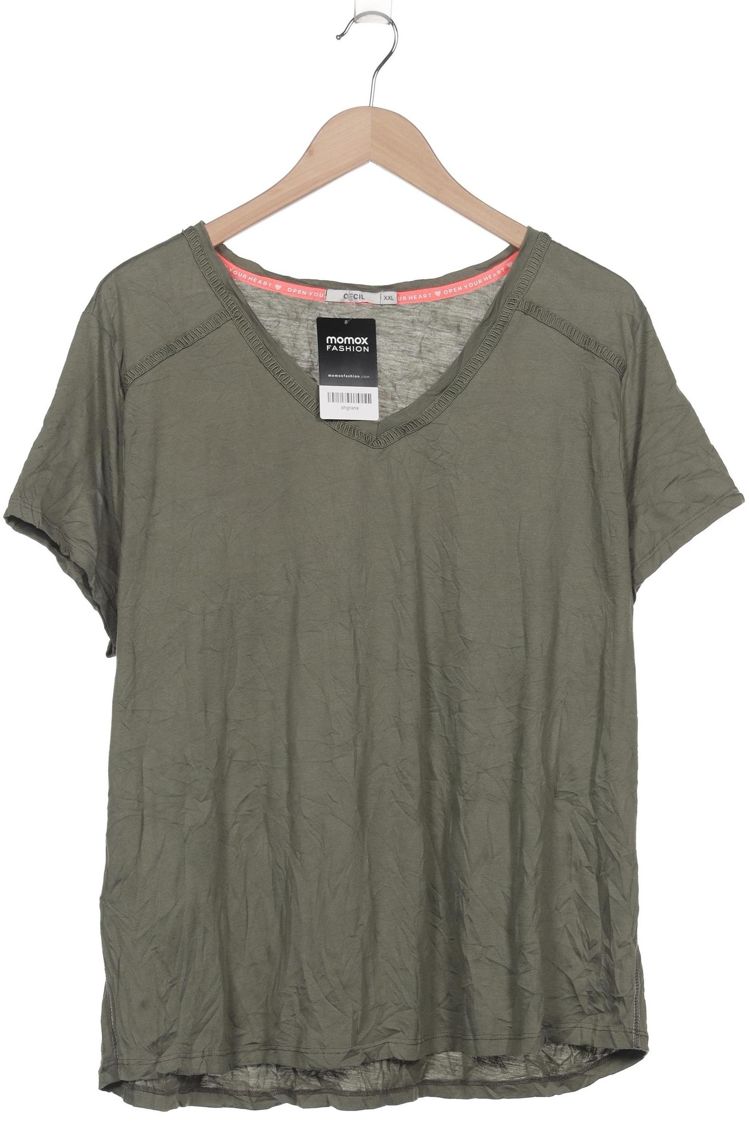 

Cecil Damen T-Shirt, grün, Gr. 46