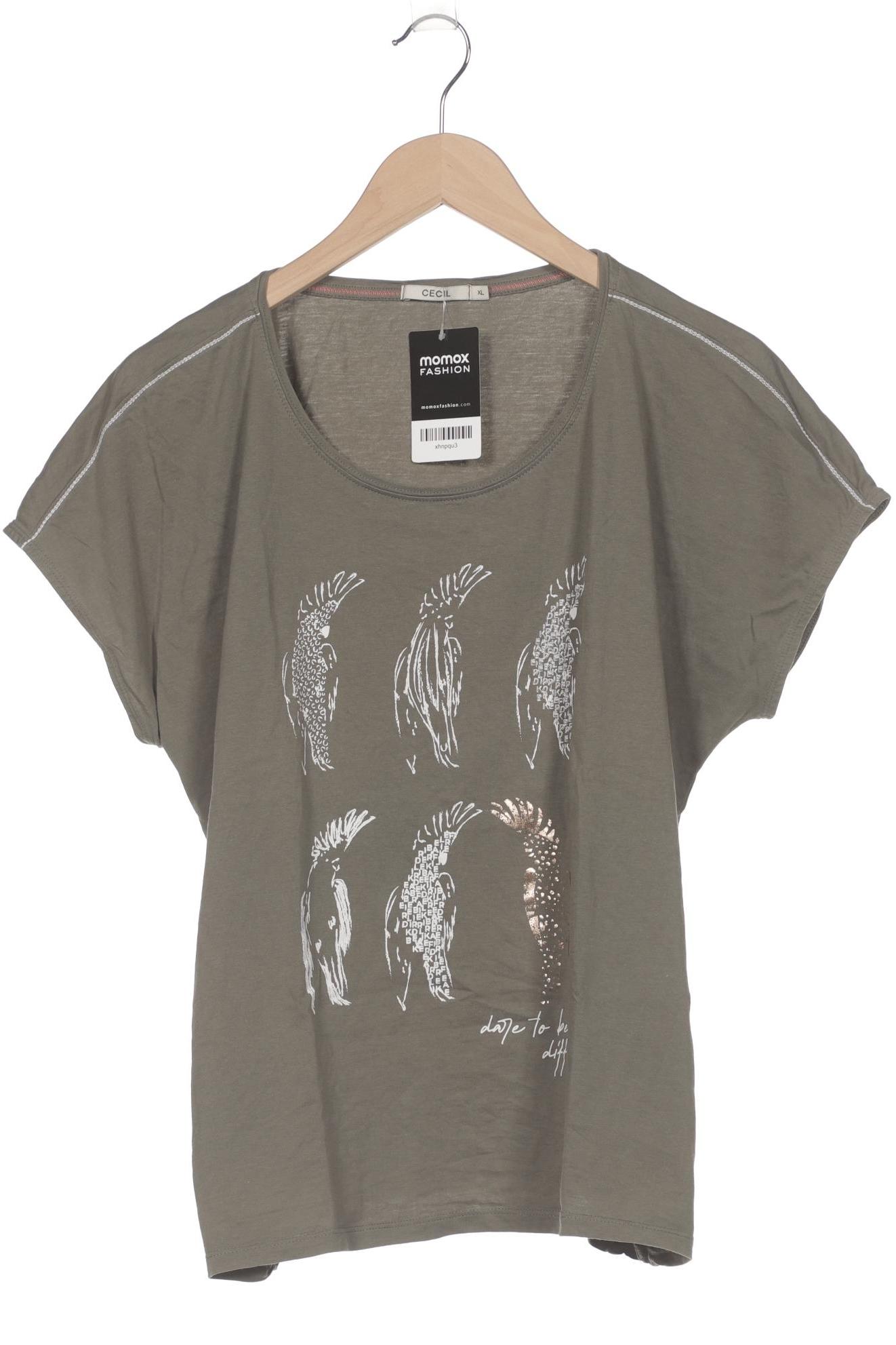 

Cecil Damen T-Shirt, grün, Gr. 44