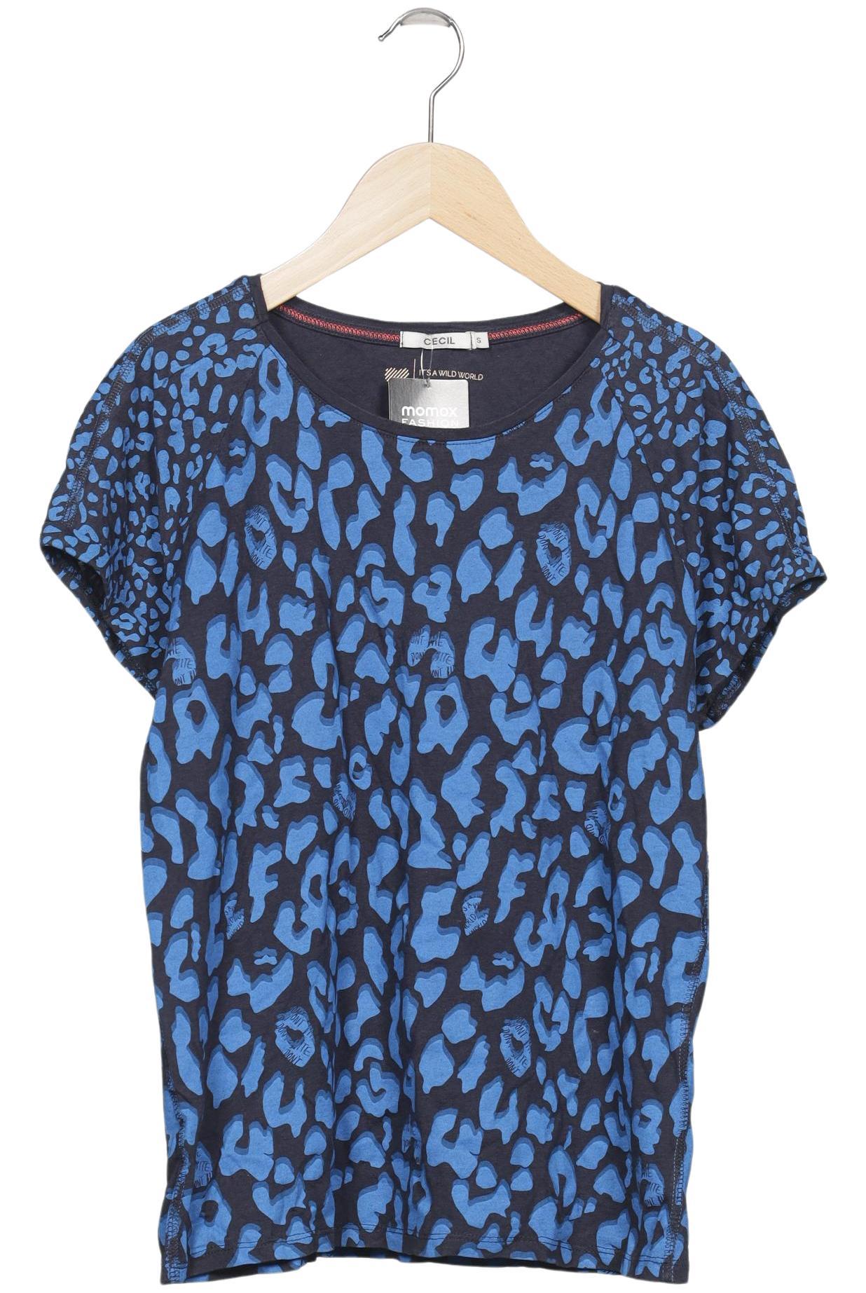 

Cecil Damen T-Shirt, marineblau, Gr. 36
