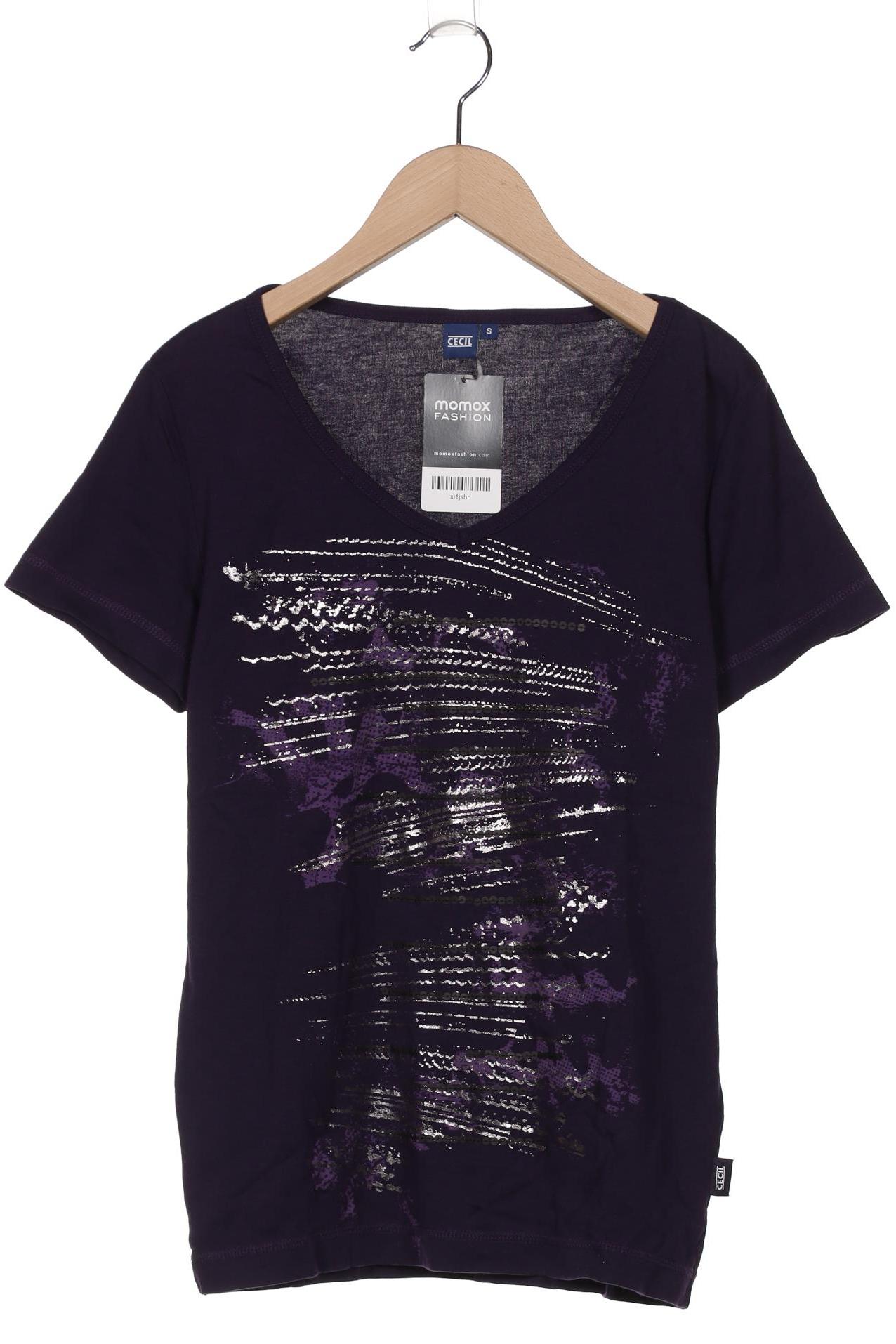 

Cecil Damen T-Shirt, flieder, Gr. 36