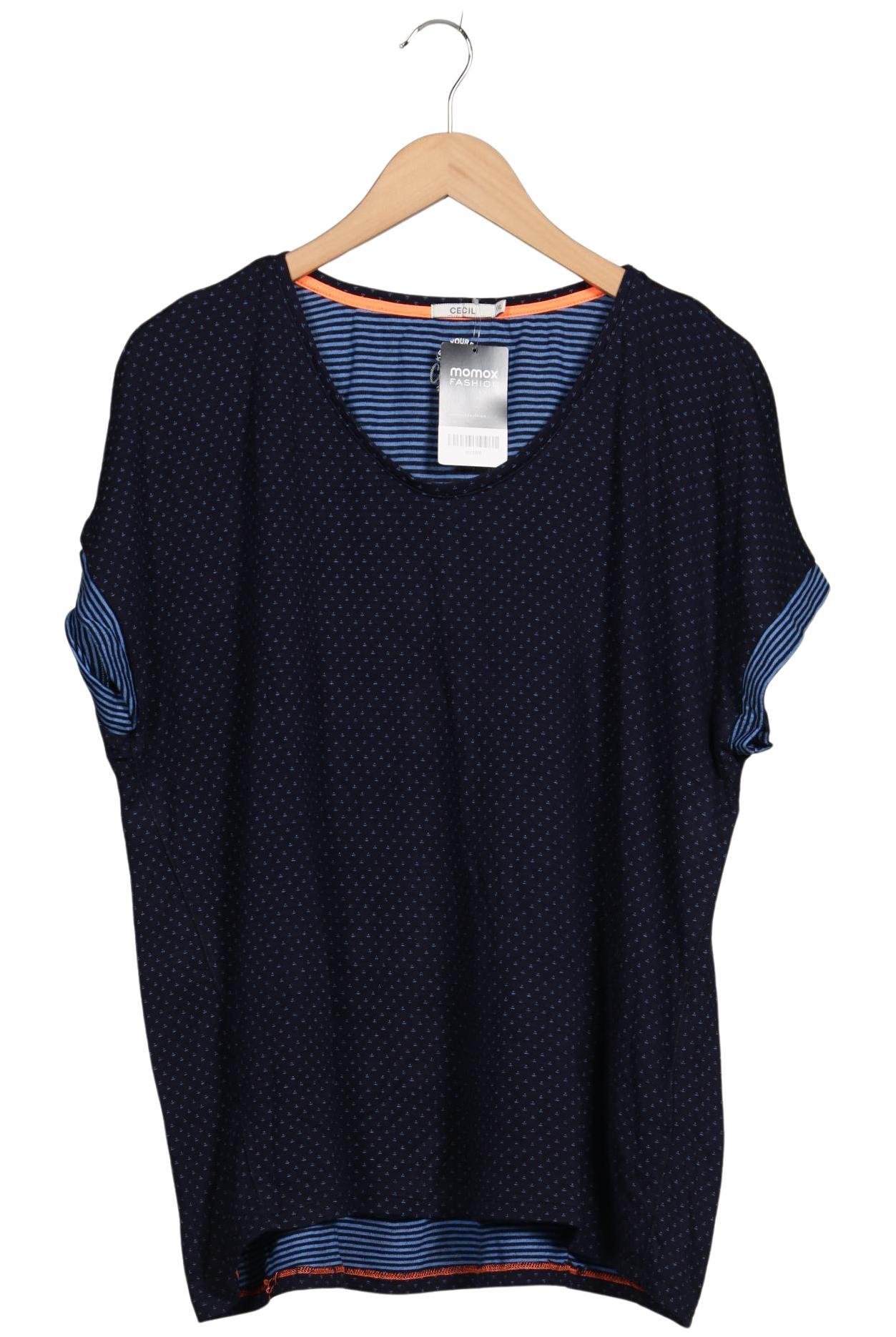 

Cecil Damen T-Shirt, marineblau, Gr. 46